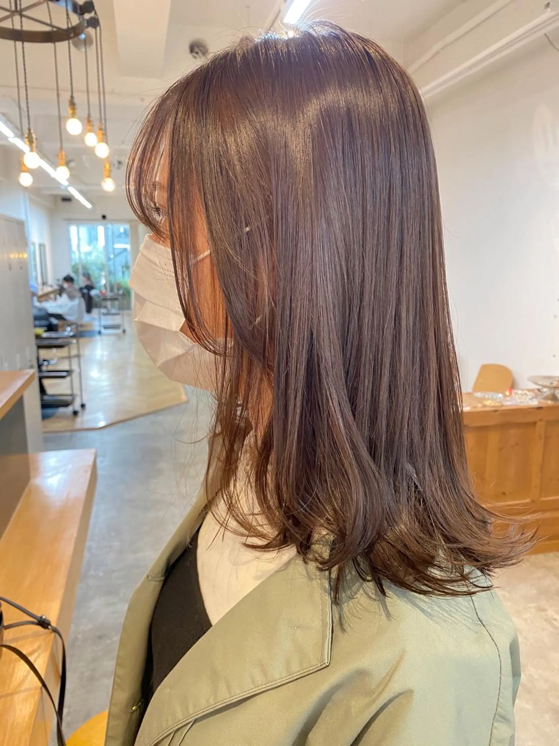 ミディアム カラー ance ayelashアンセアイラッシュ薬院店所属・神原 ありさのマツエク・マツパデザイン