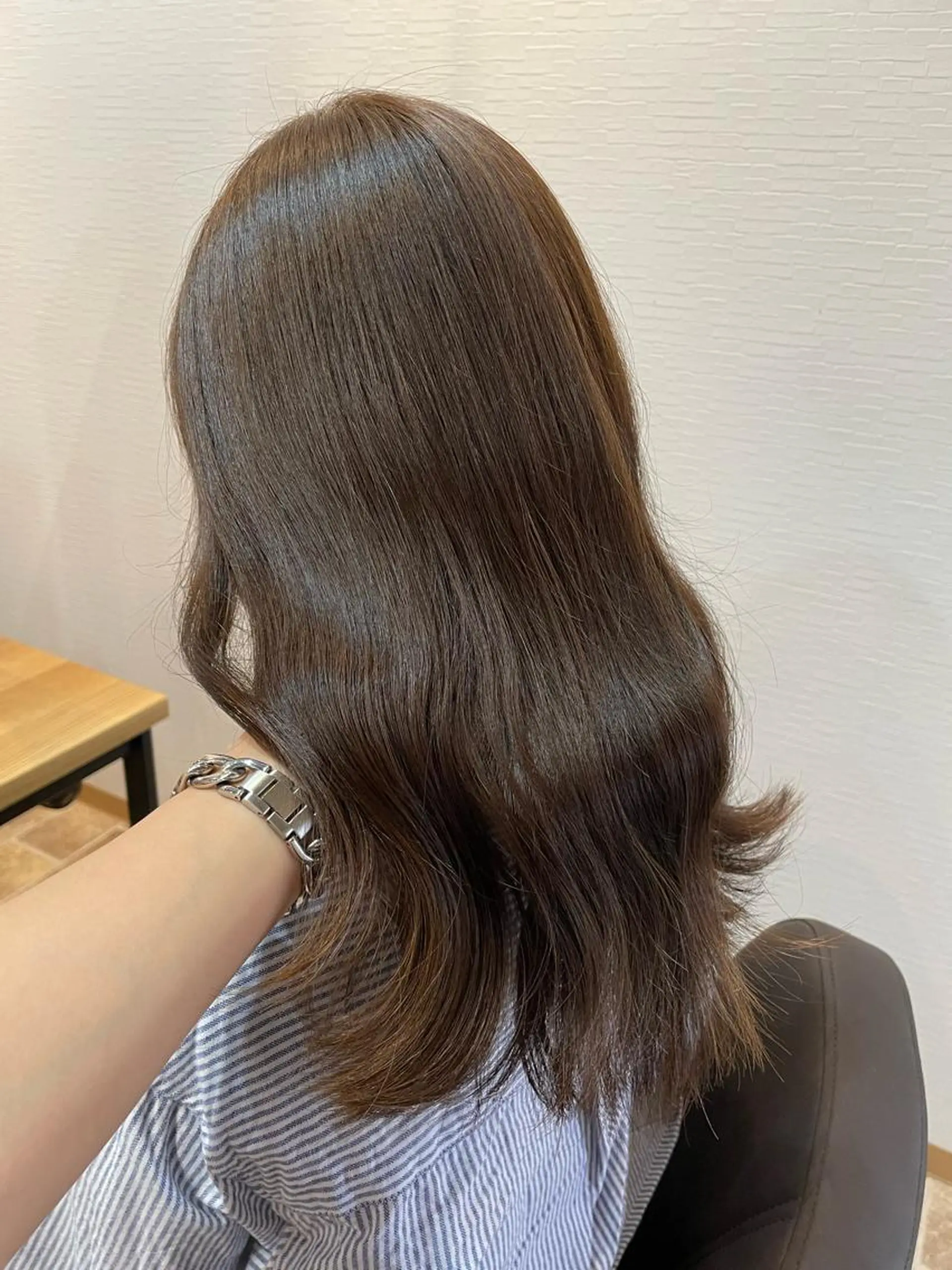 ロング カラー ブラウンカラー ショコラブラウン STAR RIVER所属・YUI/ ブリーチカラー🌷のヘアスタイル