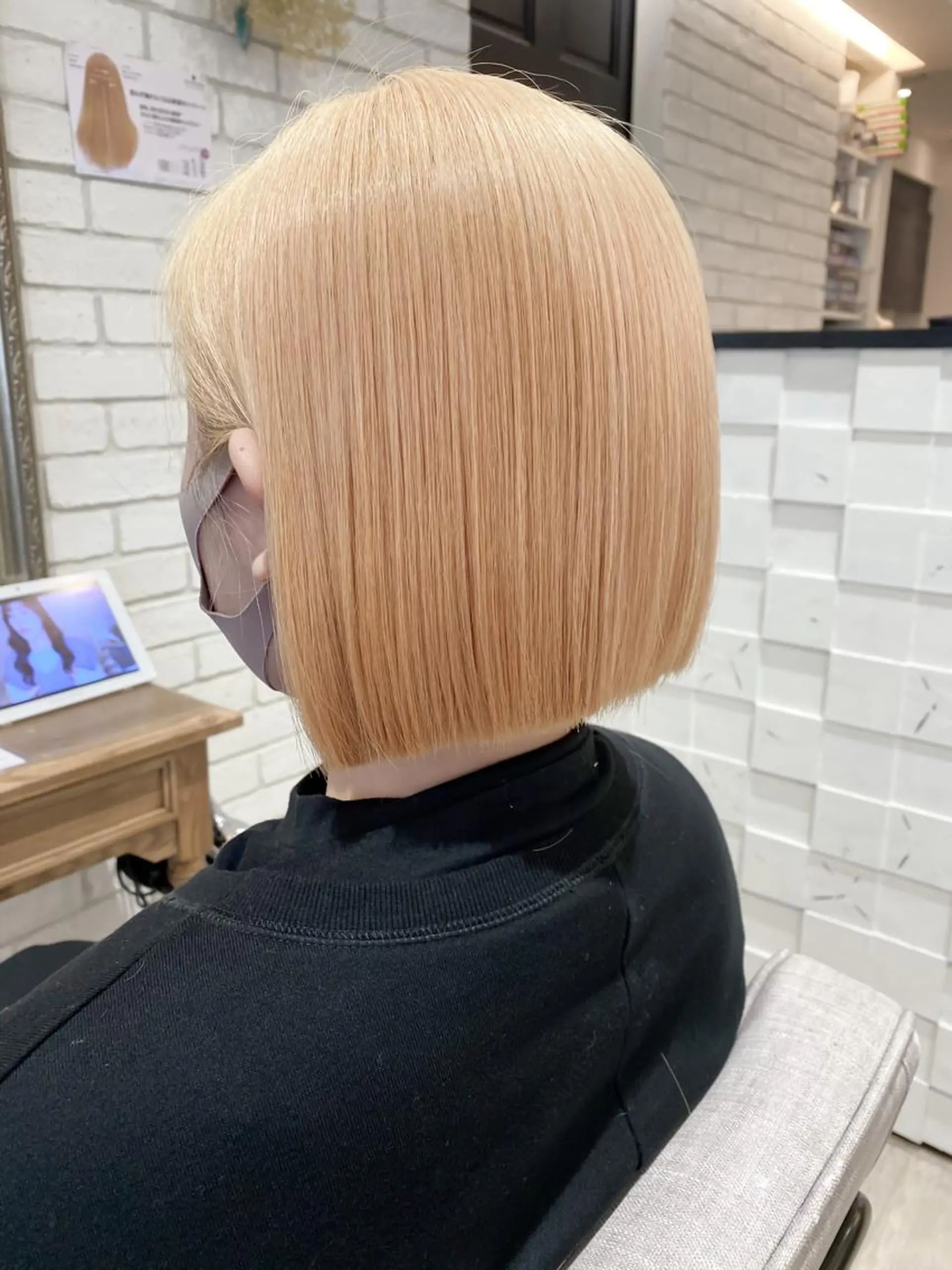 ショート masa/ボブ特化/ ぷつっとボブのヘアスタイル