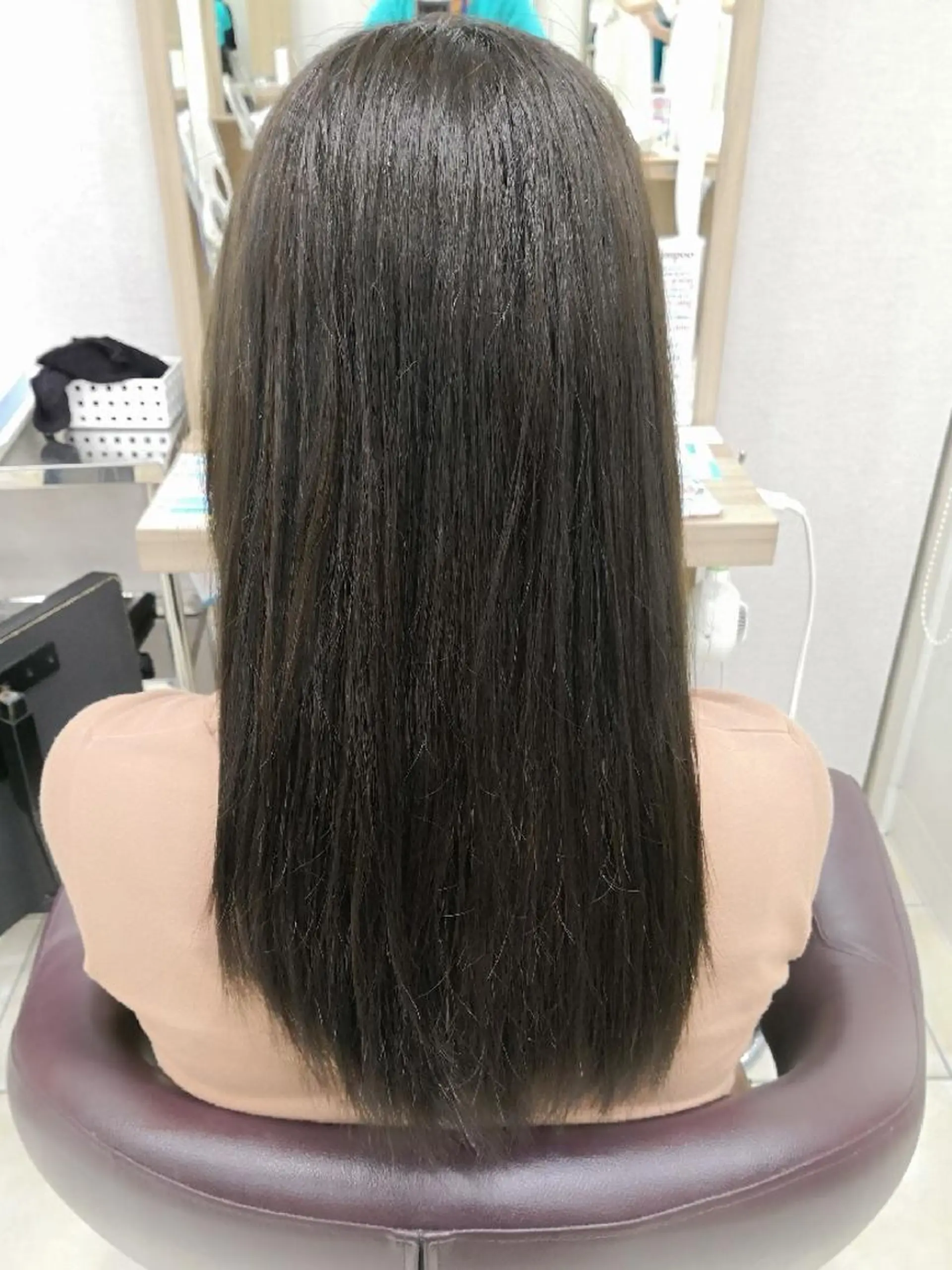 ロング カラー ブラウンカラー ダークブラウン ヘアカラー 🩶ハイライトカラー 🩶ASH西葛西鈴木のヘアスタイル