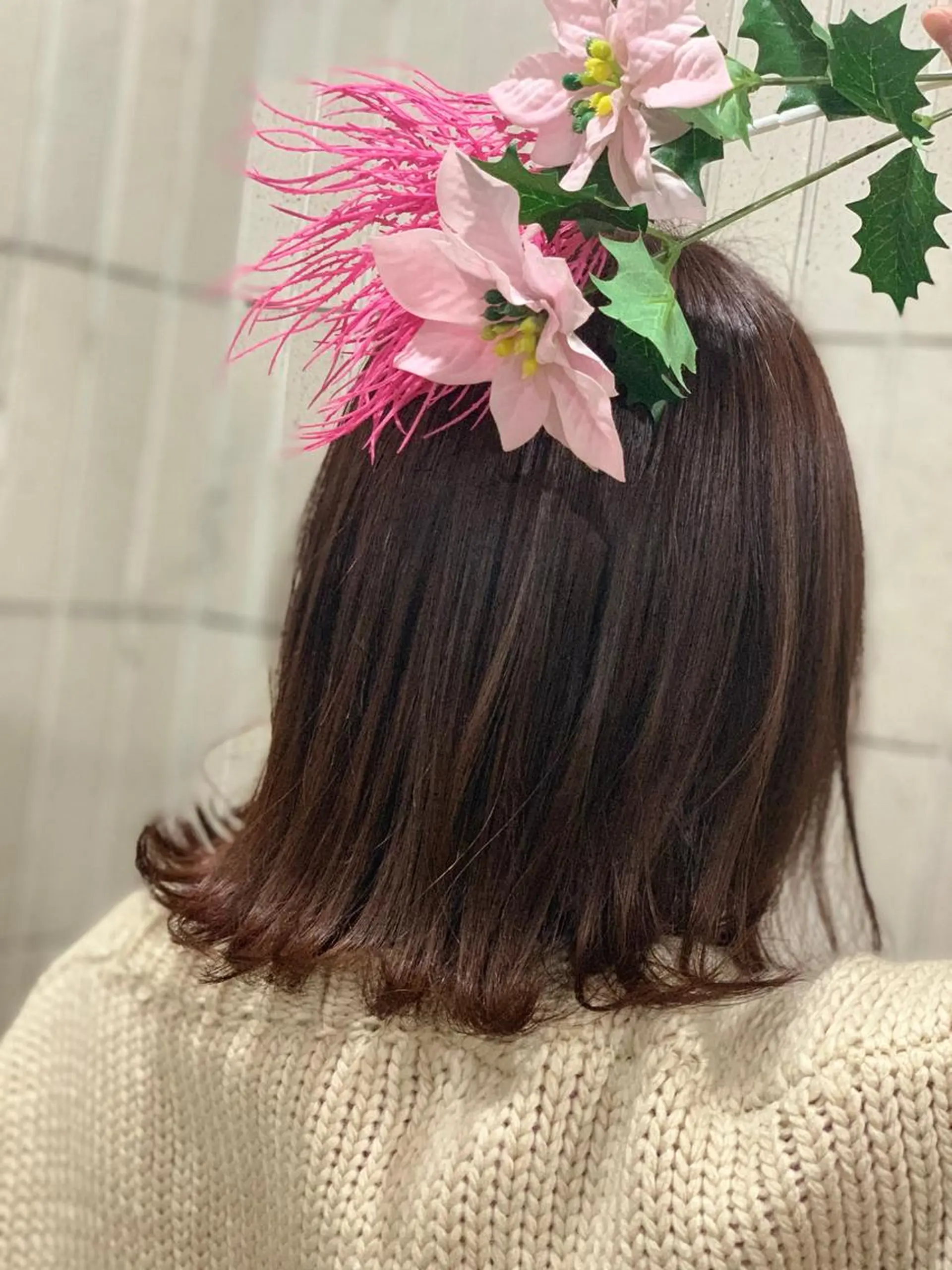 ミディアム カラー ヘアアレンジ GATE.所属・GATE. staffのヘアスタイル