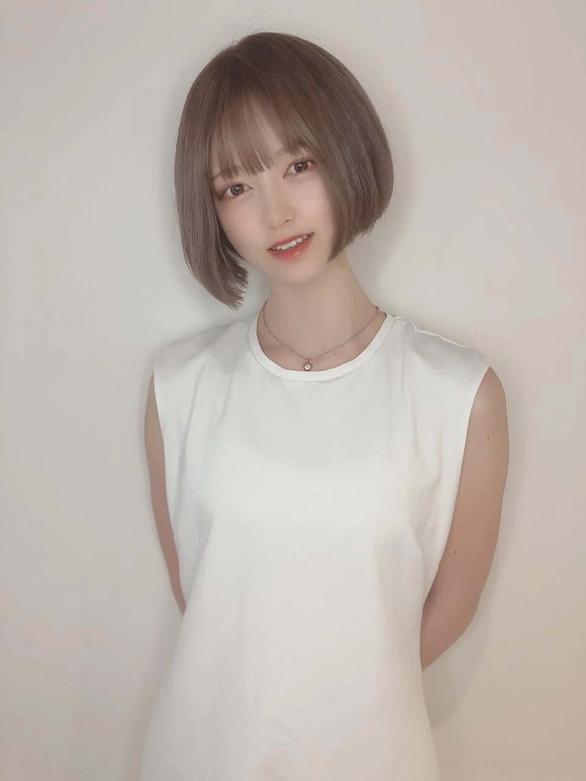 ショート カラー カット ヘアカラー なりたいが叶う ながしまじゅんきのヘアスタイル
