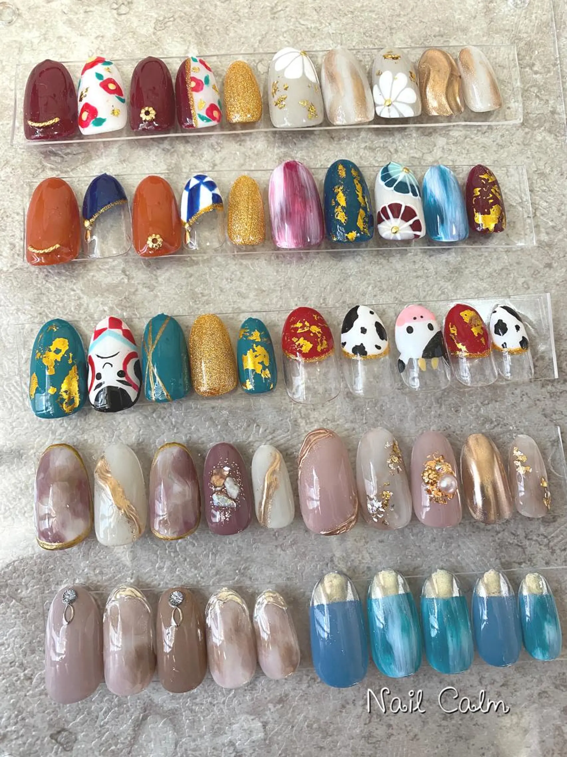 ネイル アートネイル ハンドネイル Nail Calm所属・プライベートサロン Calmのネイルデザイン