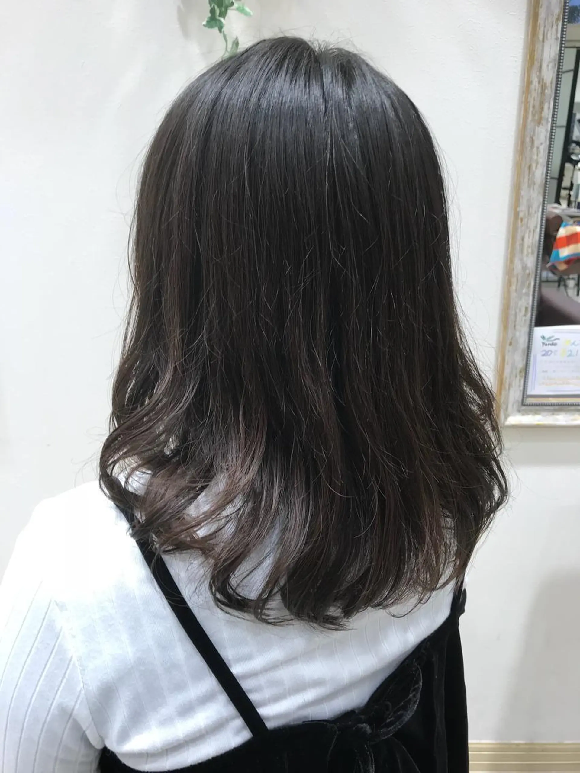 ミディアム ミディアムパーマ カット パーマ 中野 克也のヘアスタイル