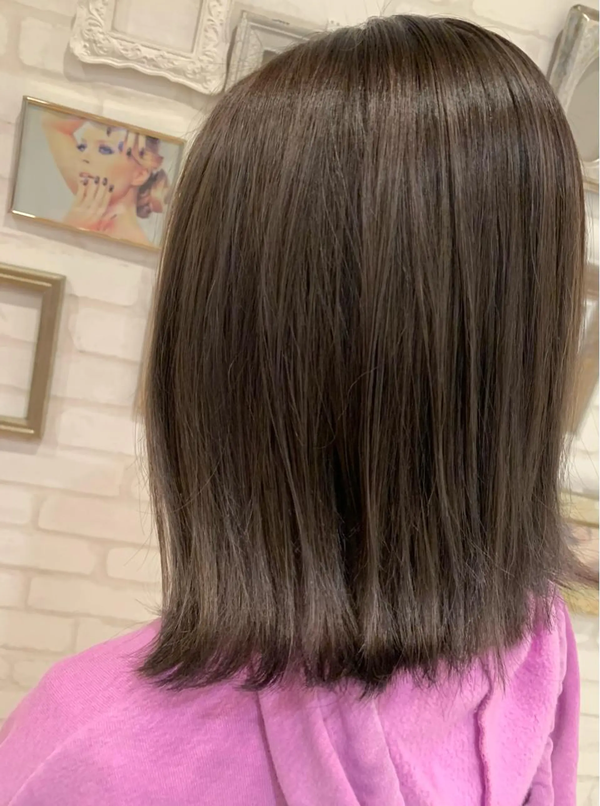 ミディアム カラー ブリーチ 透明感カラー グレージュ ハイライトカラー ハイライト Gain所属・Gain Nanamiのエステ・リラクイメージ