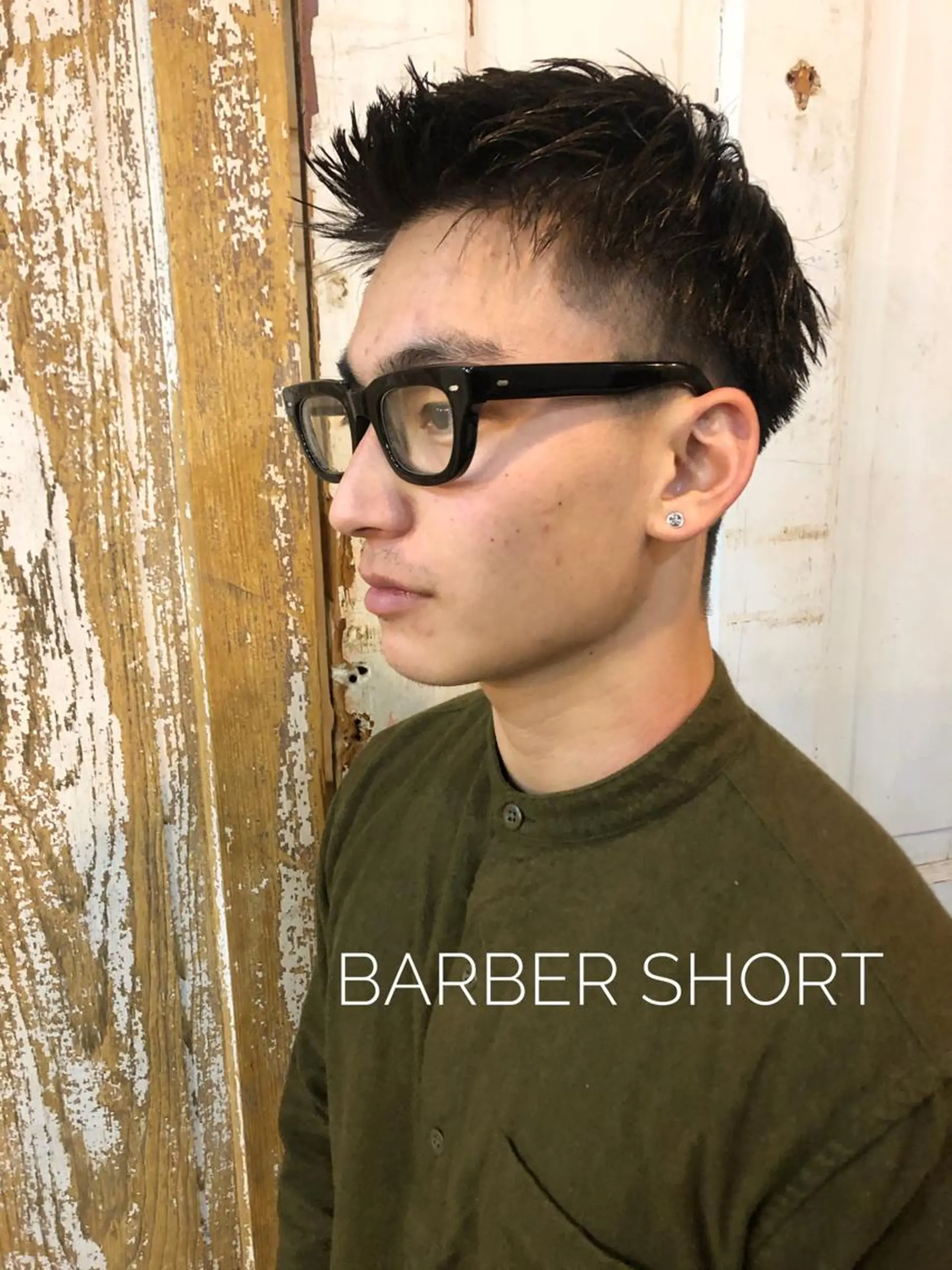 メンズ メンズ特化美容師 ハスイルイのヘアスタイル