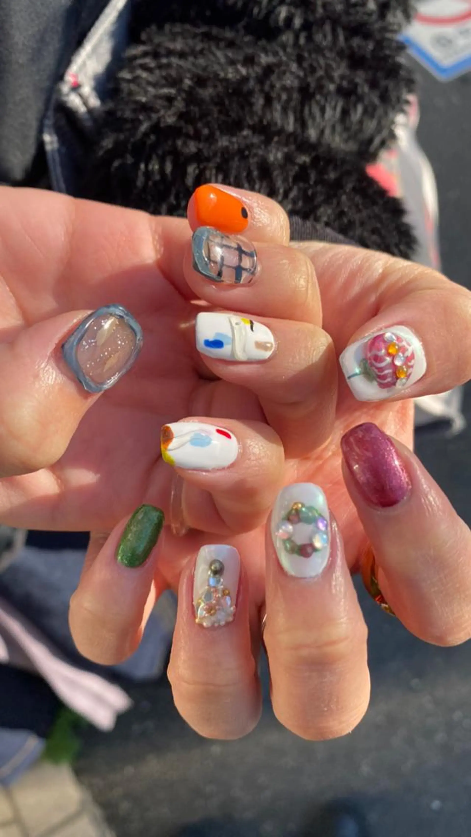 ネイル アートネイル フットネイル ジェルネイル 持ち込み ニュアンスネイル niconail 千歳烏山店所属・niconail 🧣ayu 📍烏山のネイルデザイン