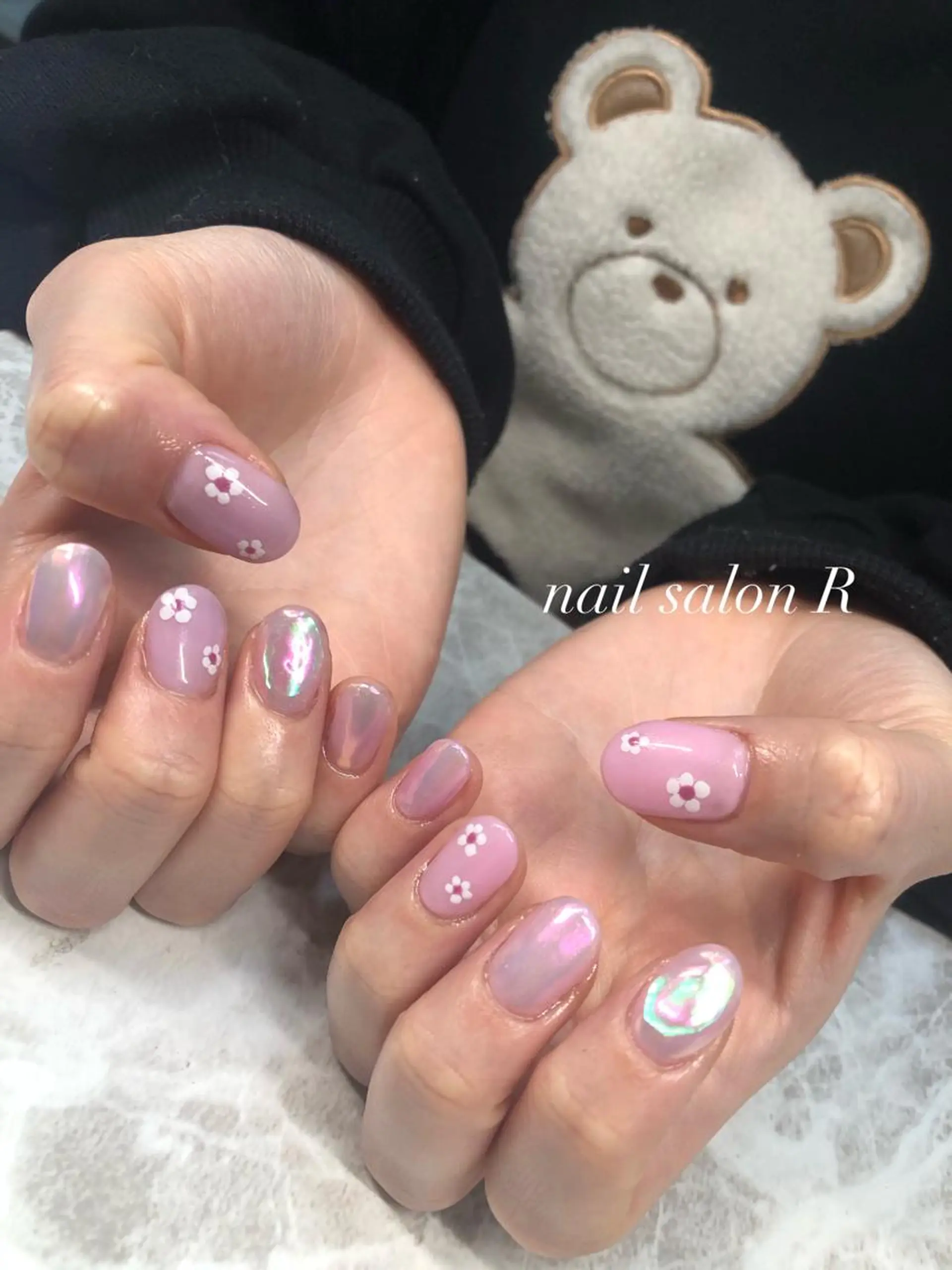ネイル 氷ネイル・うるうるネイル nail salon Rのネイルデザイン