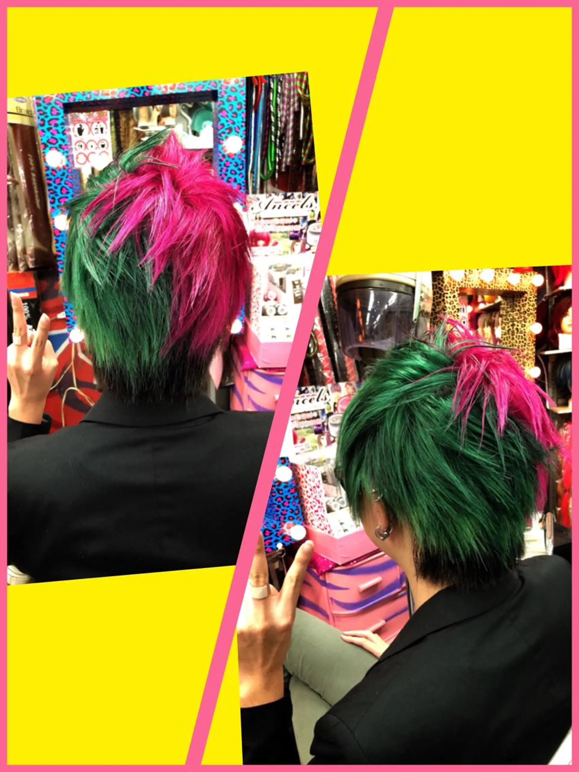 ショート カラー ヘアアレンジ メンズ 今泉 周のヘアスタイル