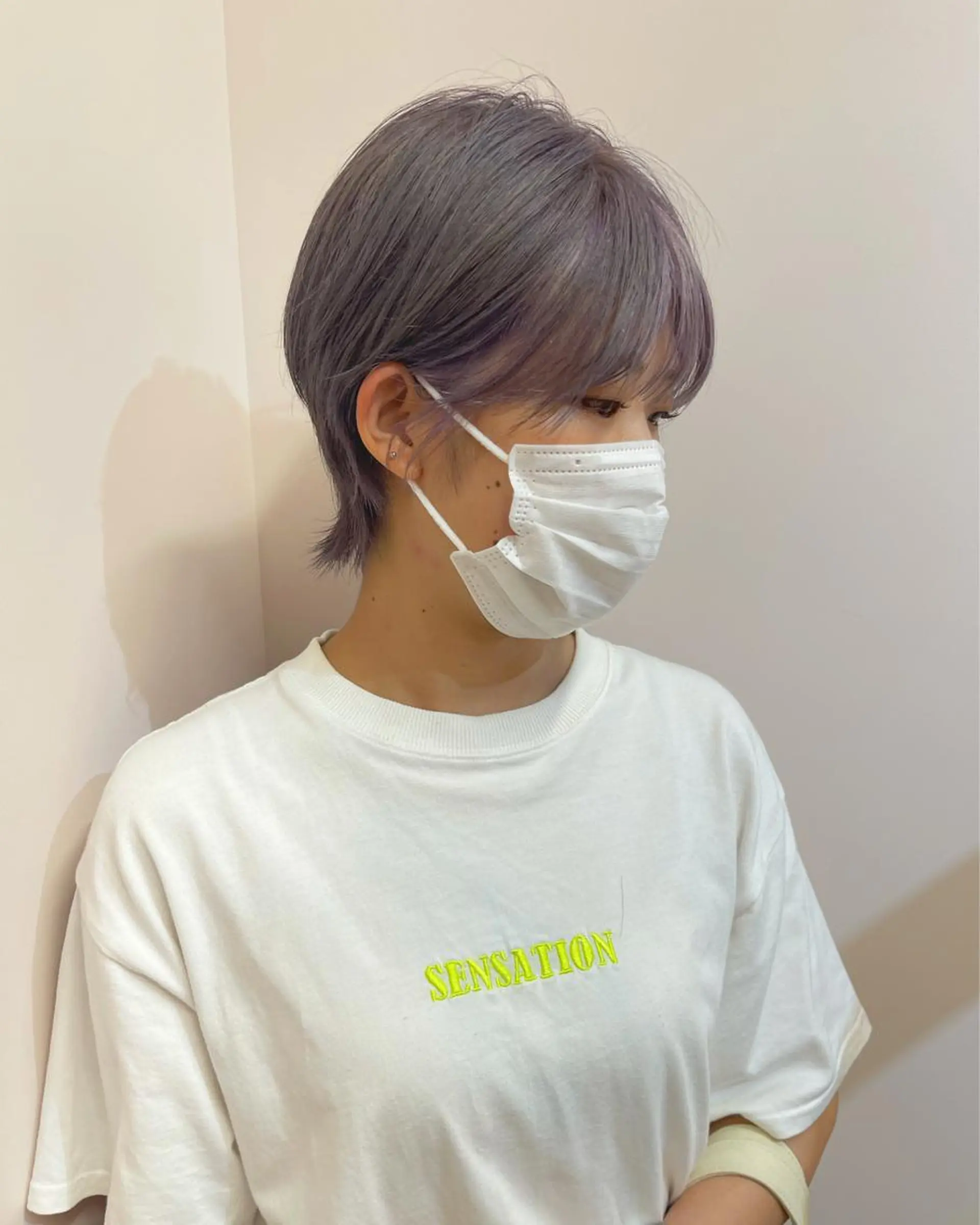 ショート カラー ヘアアレンジ ヘアカラー Peyp所属・早瀬 裕之のヘアスタイル