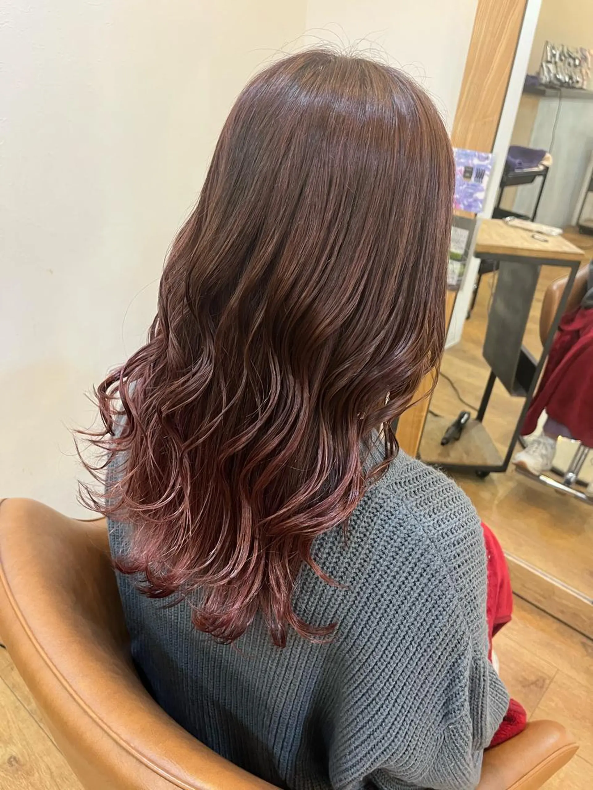 ロング カラー be’leef.ric 守口店所属・beleef守口店 reinaのヘアスタイル