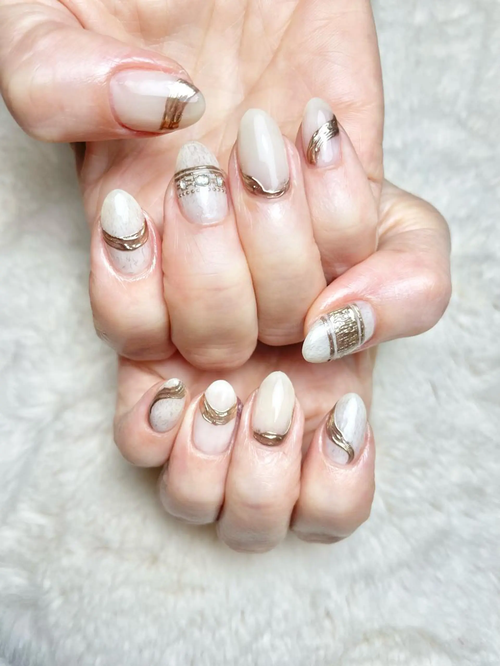 ネイル ハンドネイル 岩山 直子のネイルデザイン