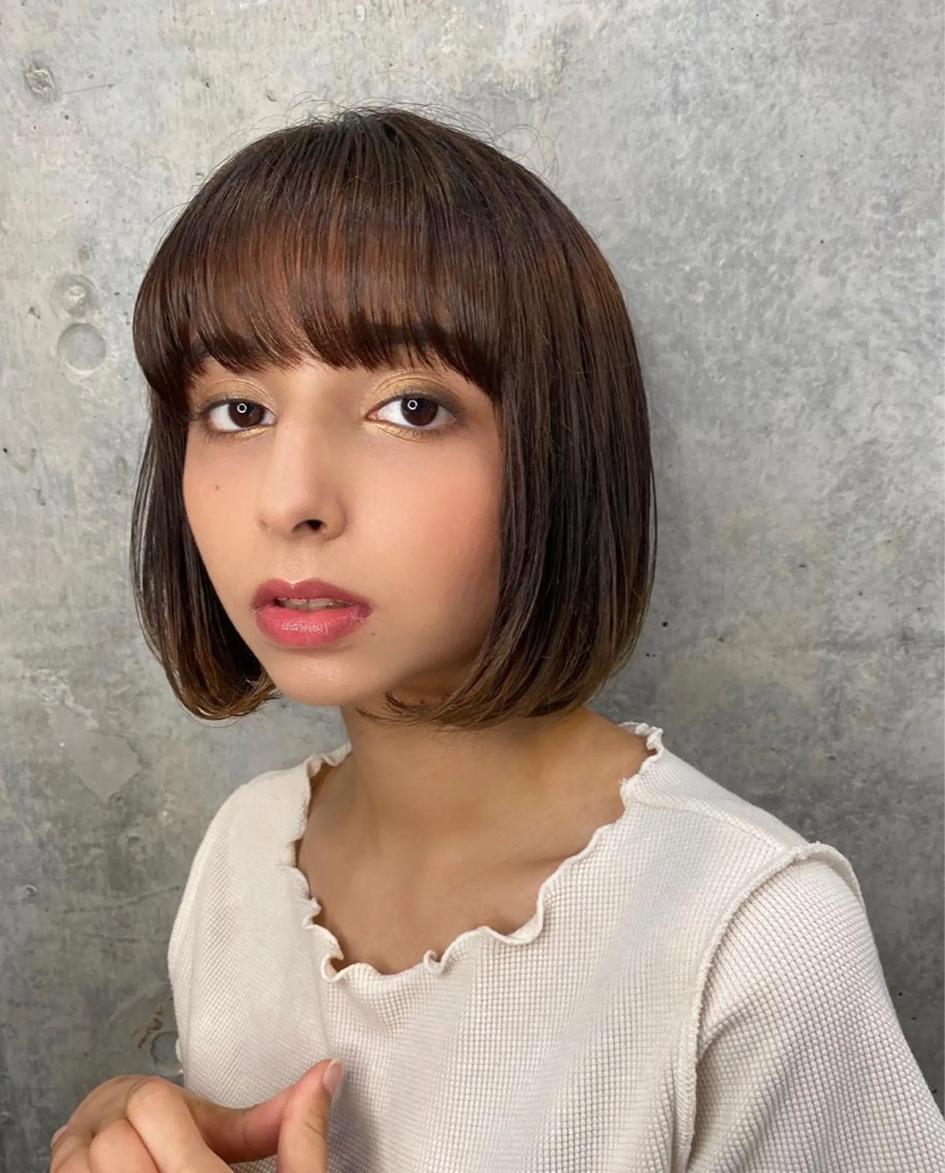 ショート ボブ カット トリートメント 愛されヘア♪ 大森春奈のヘアスタイル