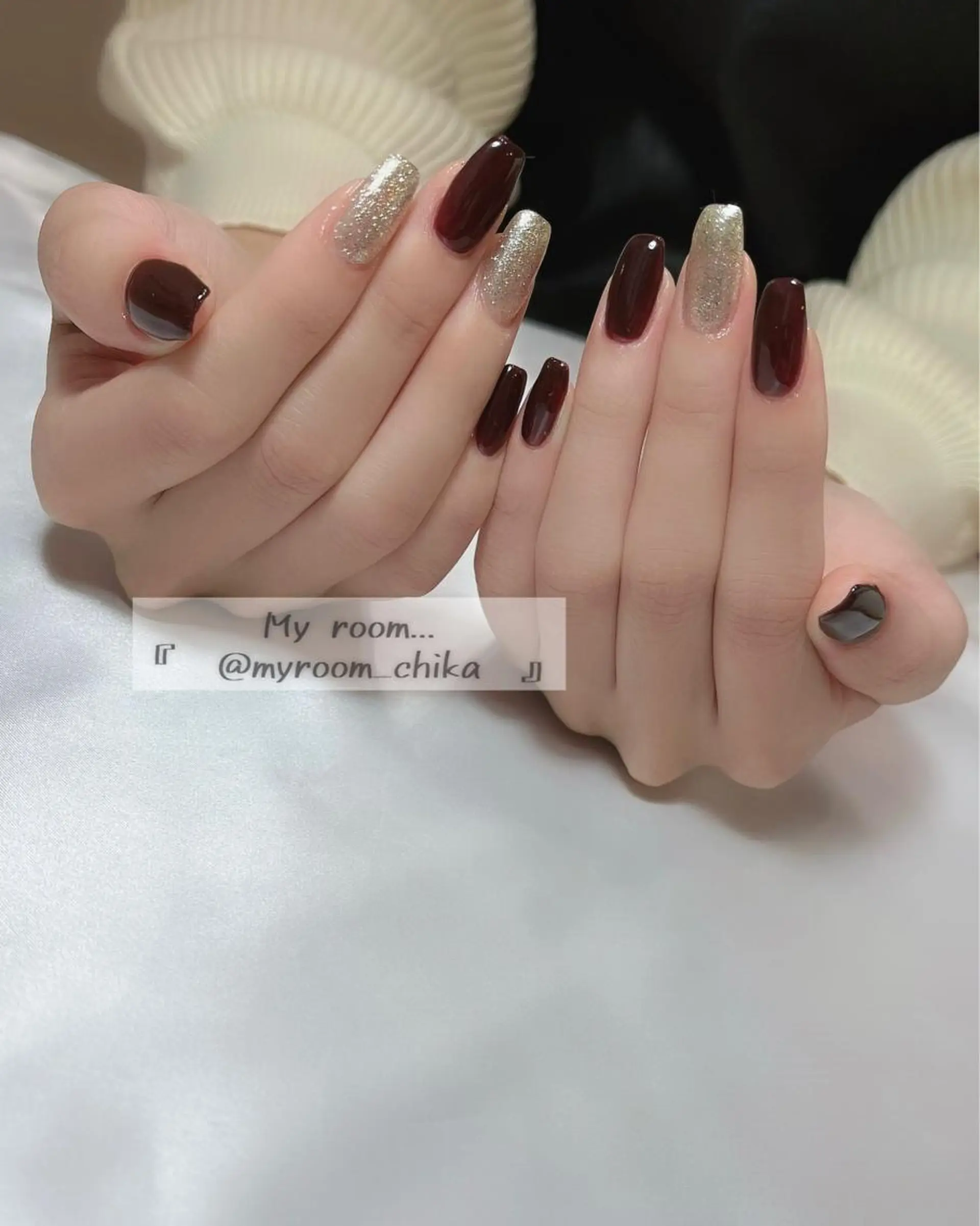 ネイル シンプルネイル ハンドネイル フットネイル Amua.facial salon所属・Amua.ハーブ 新宿御苑駅前のエステ・リラクイメージ