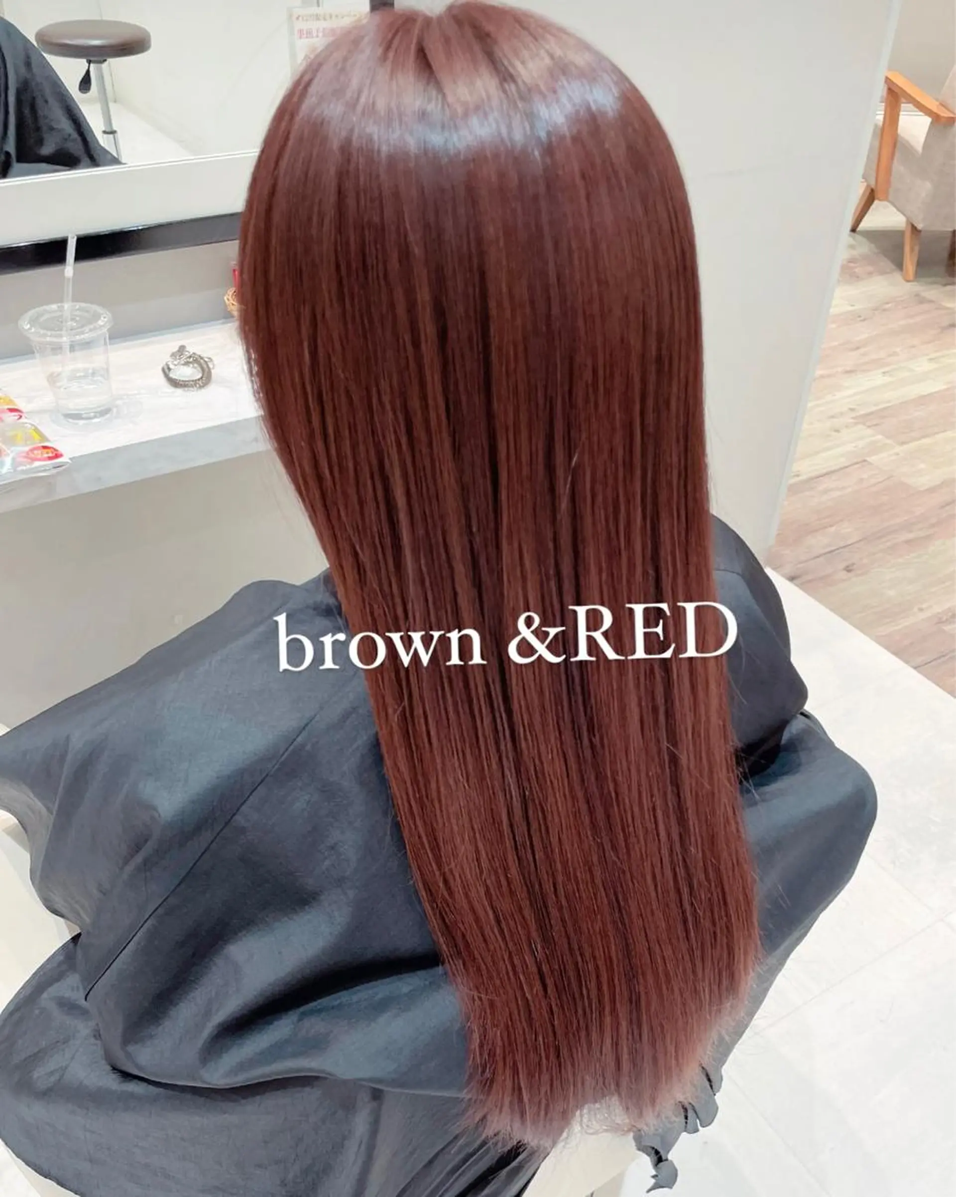 ロング カラー ヘアカラー k-twoたき✨艶感 カラー／美髪矯正のヘアスタイル