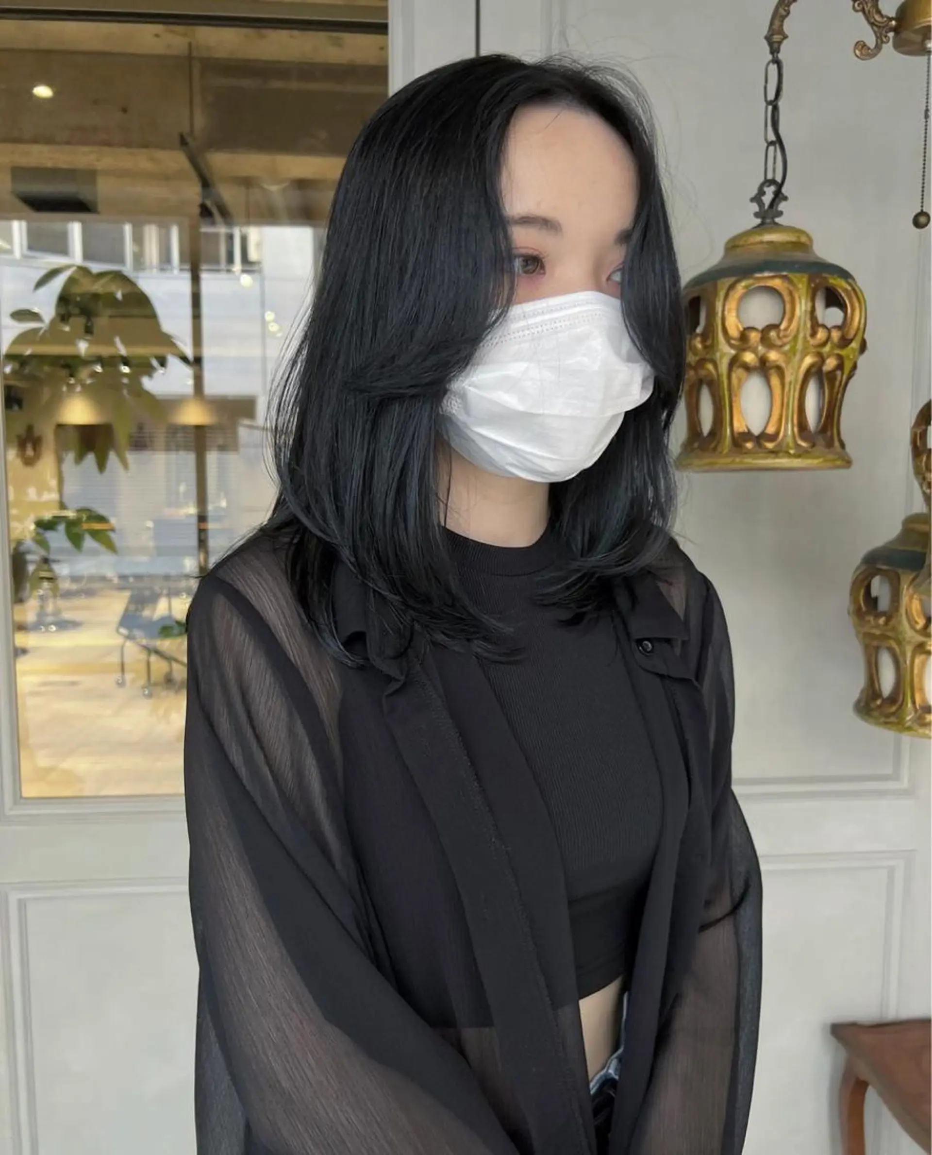 セミロング ヘアカラー 梅原 大和のヘアスタイル