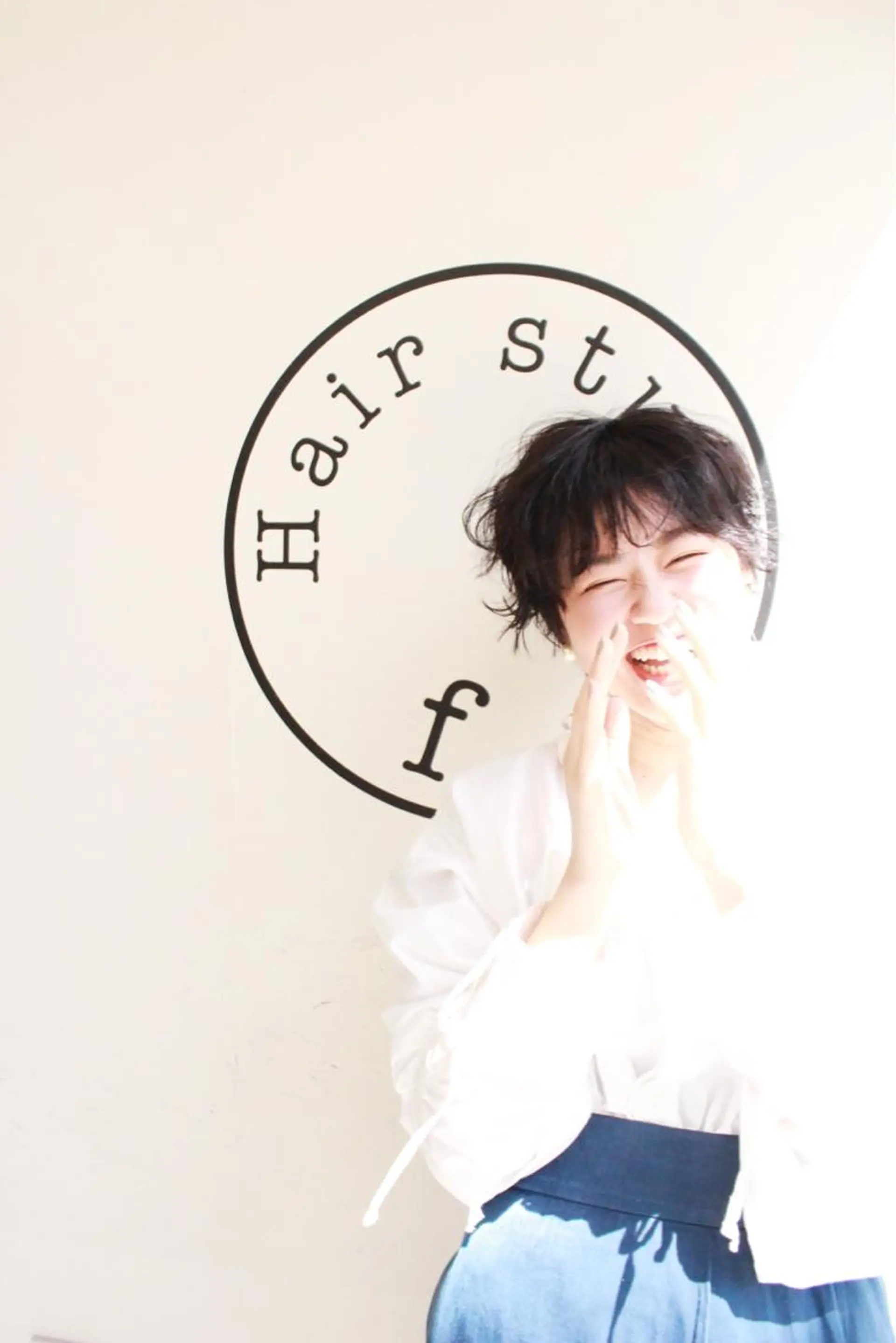 ショート ショートヘア 川越 輝梨奈のヘアスタイル