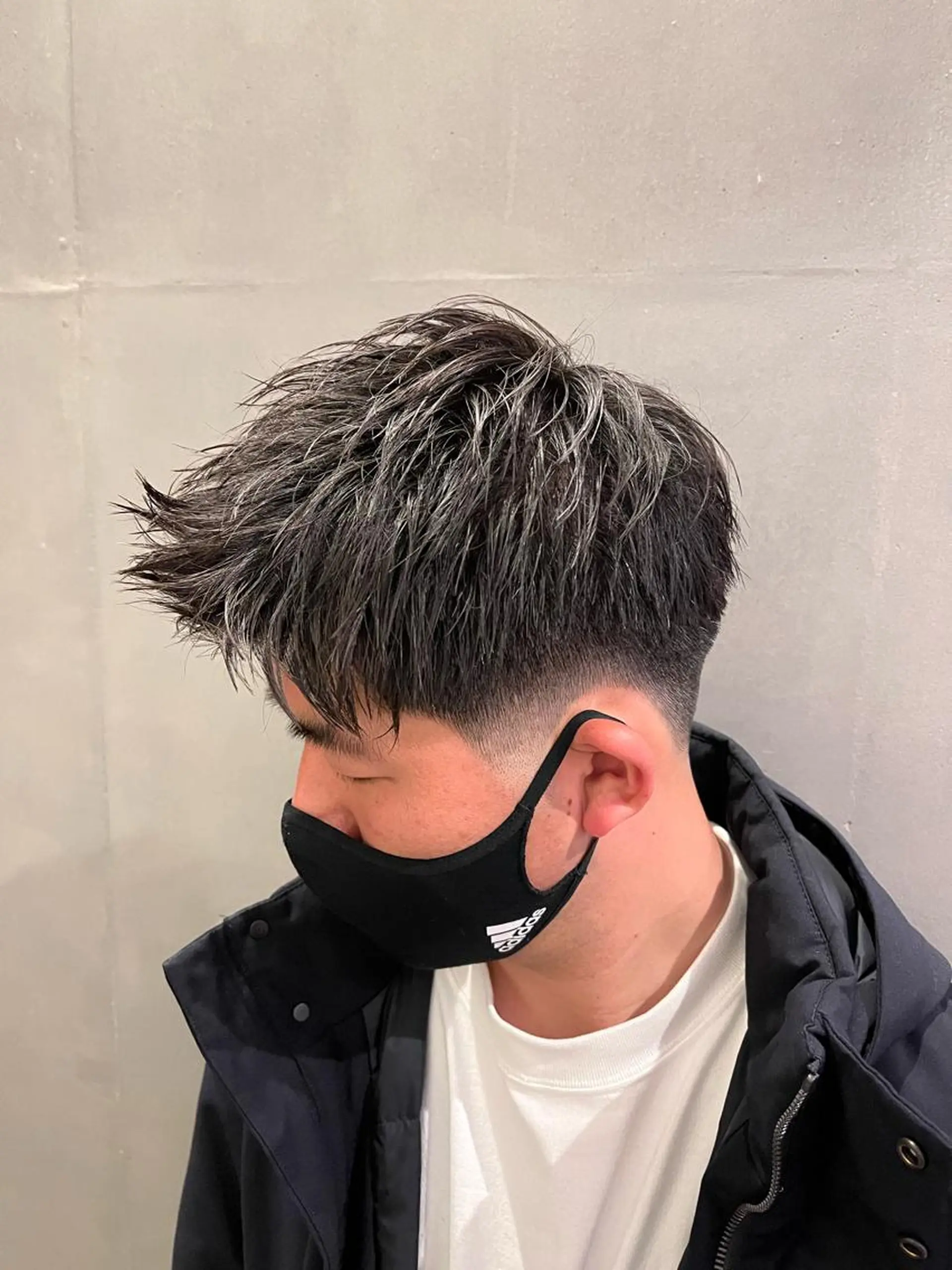 メンズ フェードカット カット 立川/メンズパーマ 厚進太郎のヘアスタイル