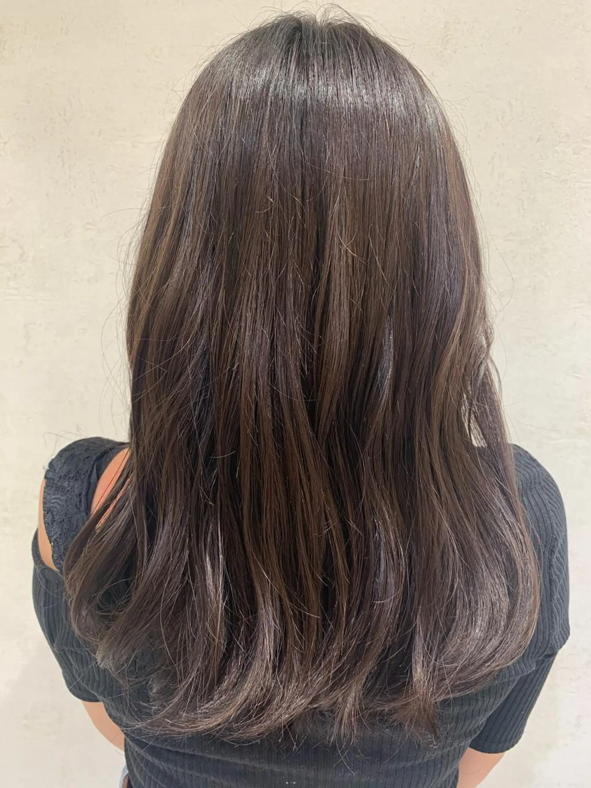 ミディアム カラー ヘアカラー トリートメント haru/レイヤー/ ウルフのヘアスタイル