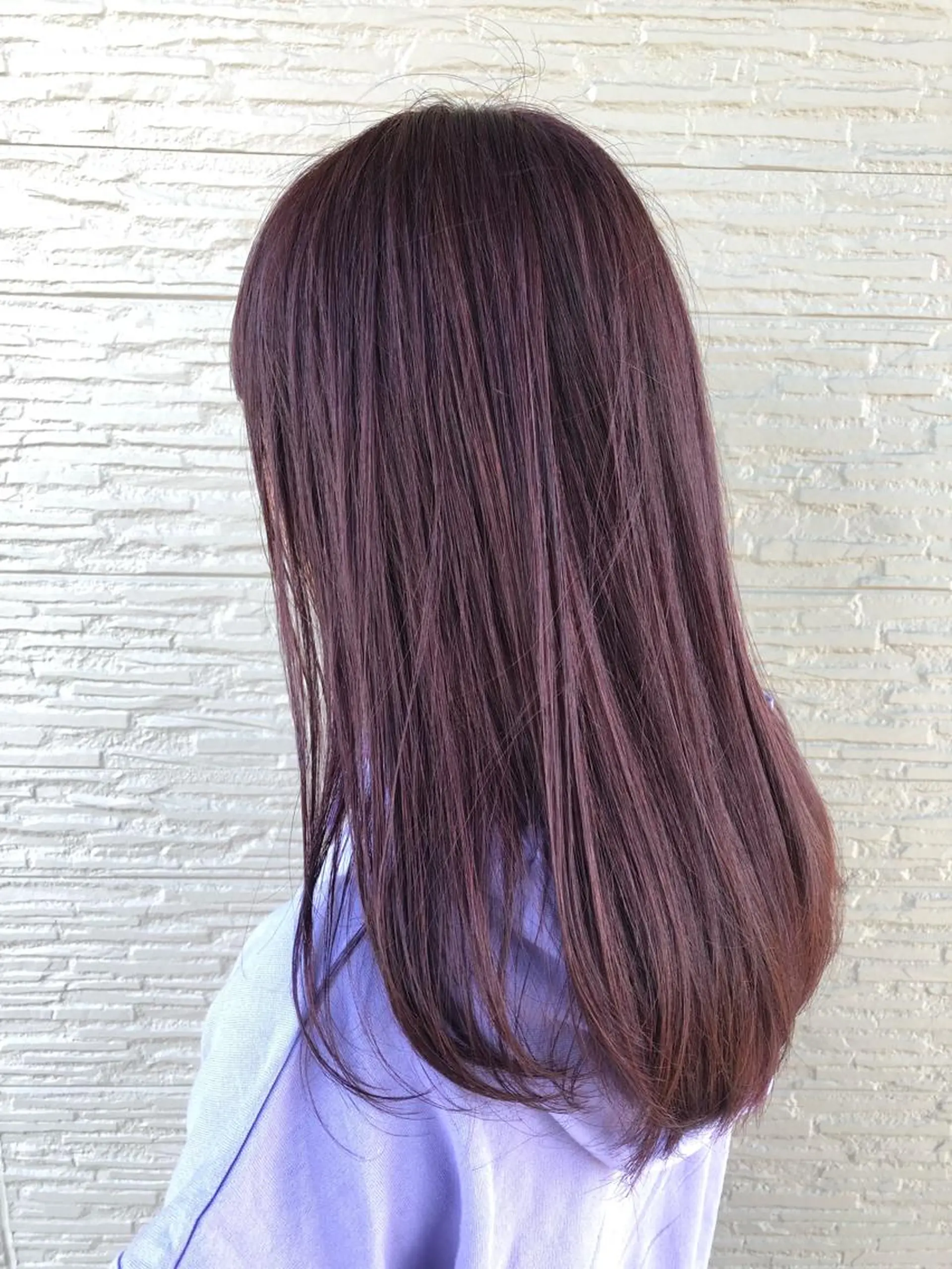 セミロング カラー ベージュカラー ピンクカラー ピンクベージュ 4-rest garden （フォーレストガーデン）所属・金井 直樹のヘアスタイル