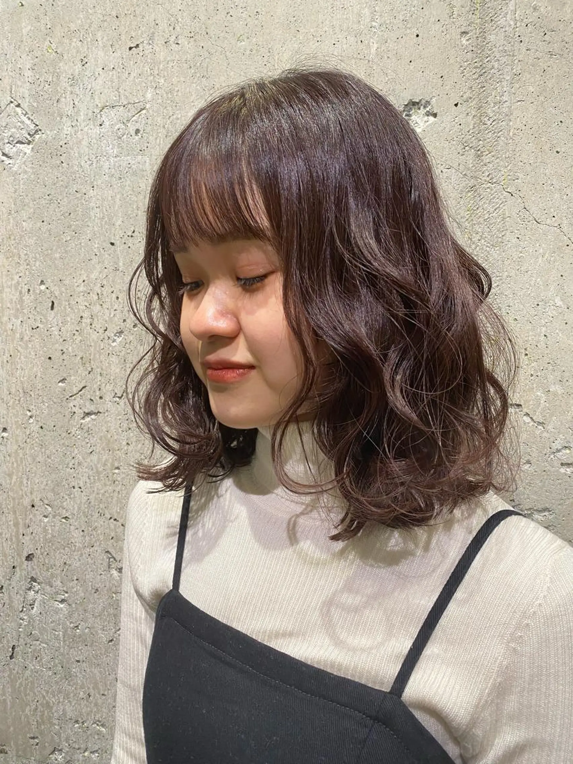 ミディアム カラー パーマ ROBBY表参道所属・木村【似合わせ ショート】無料✨のヘアスタイル