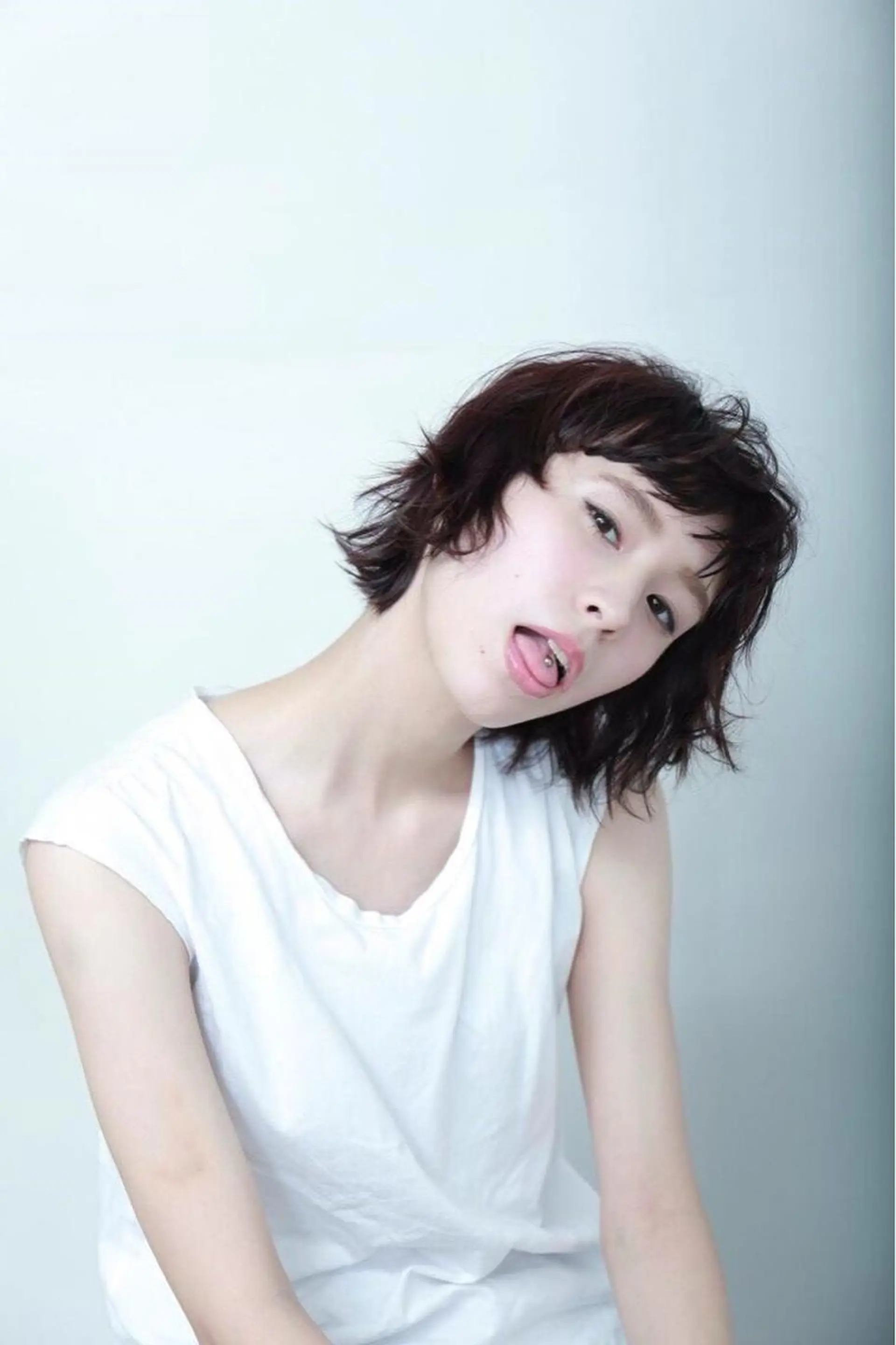 ショート カラー ショートヘア カット ヘアカラー トリートメント センスをお届けします 大谷将生INFPのヘアスタイル