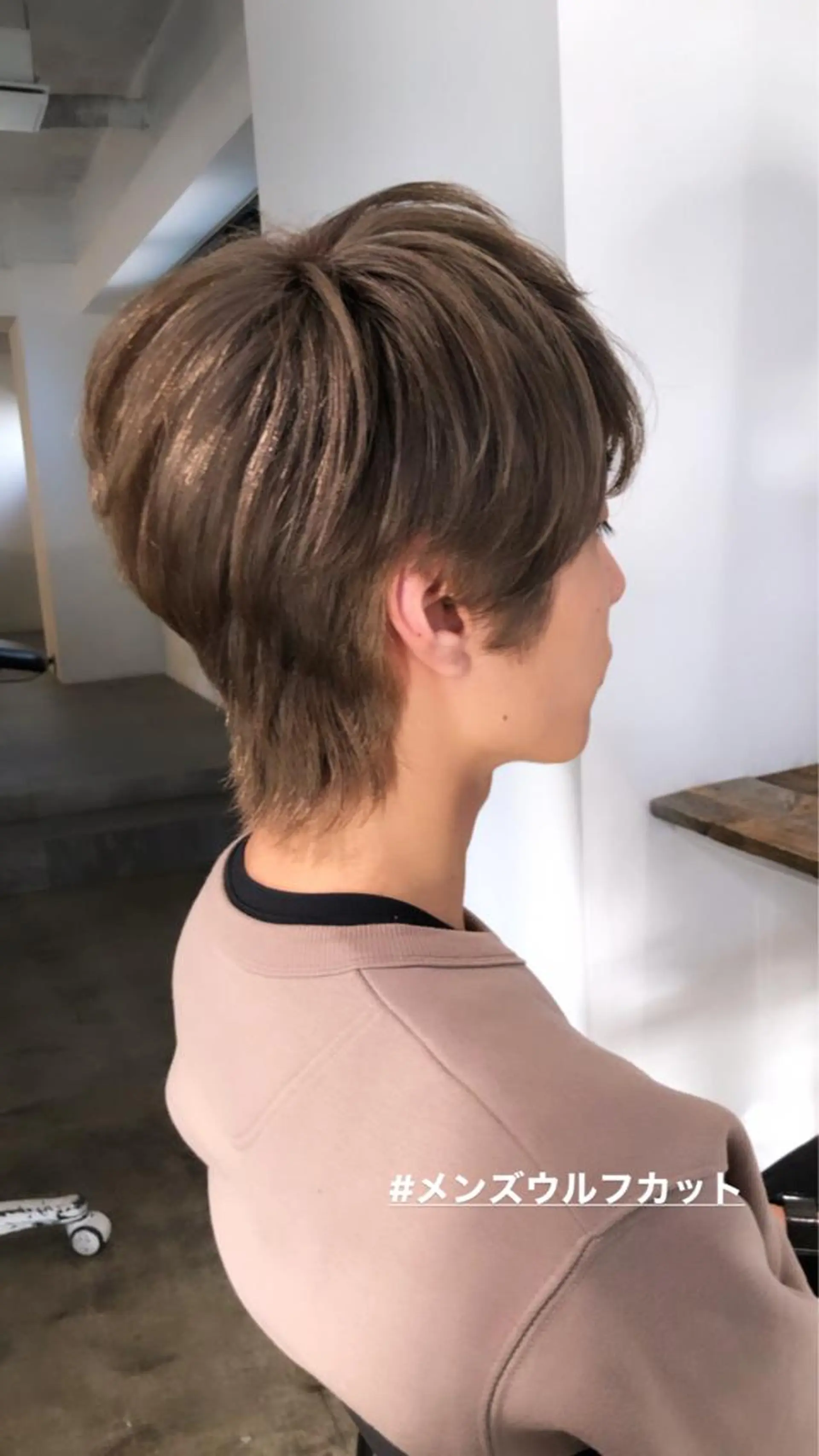 ショート メンズ ツーブロック 刈り上げ メンズウルフカット ウルフカット ウプエステティック所属・韓国肌管理 ウプエステティックのエステ・リラクイメージ
