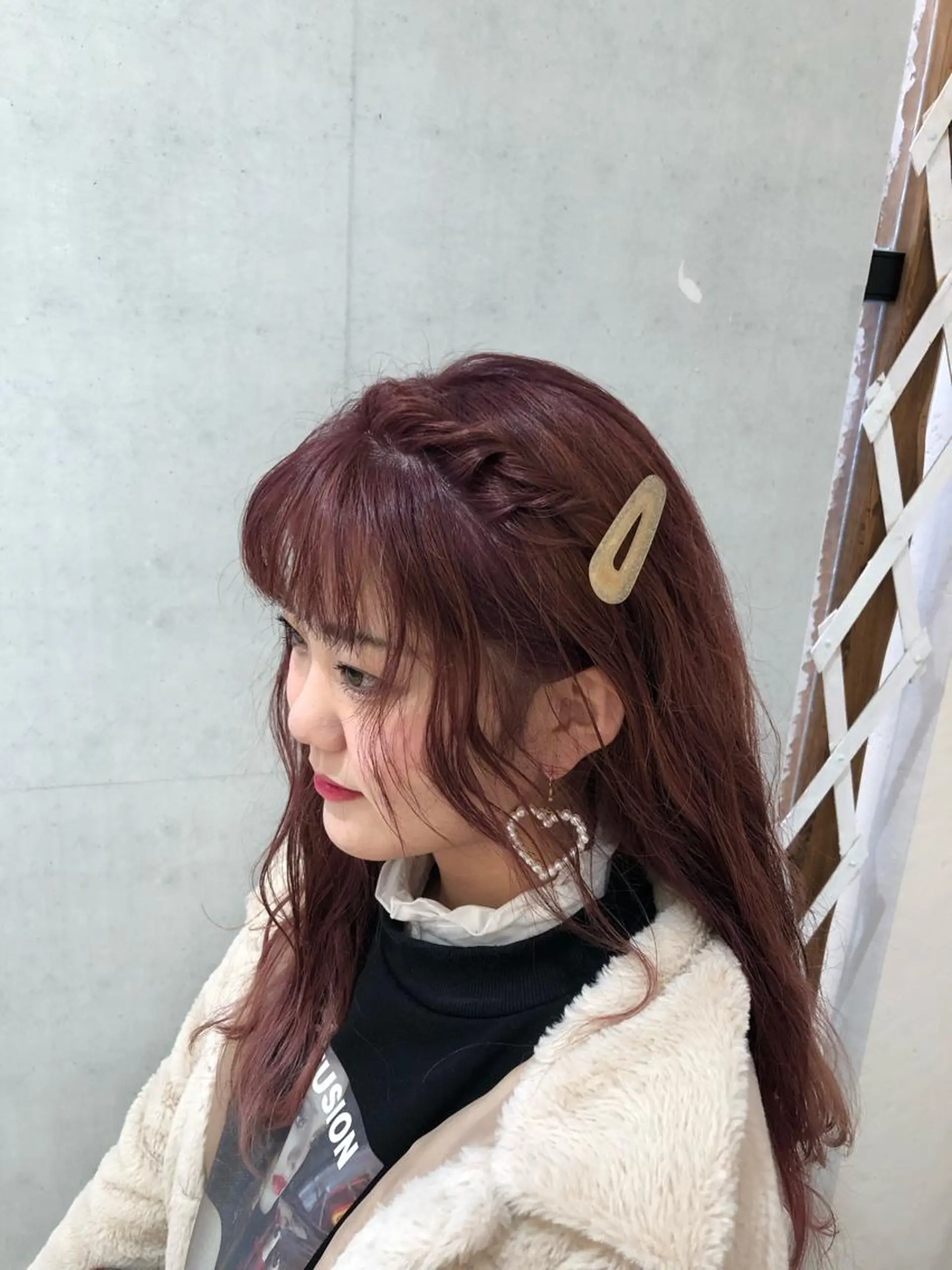 セミロング カラー ヘアアレンジ 樋渡 侑希のヘアスタイル