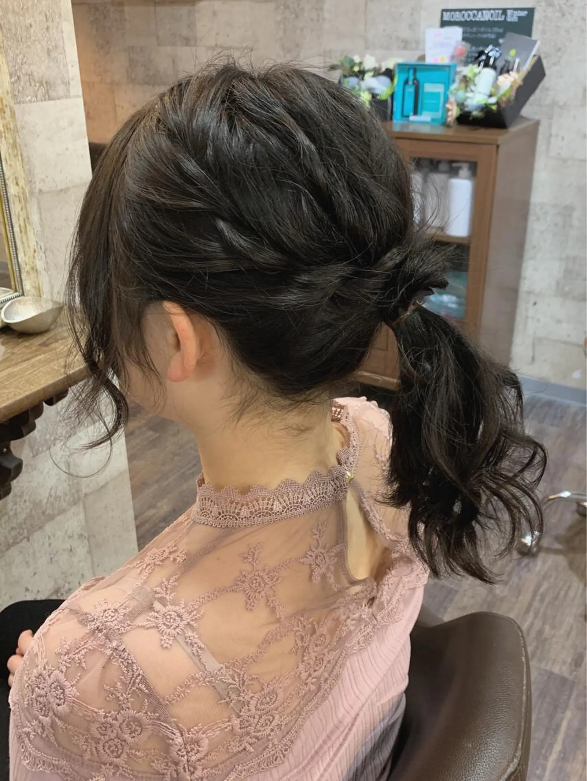 ヘアアレンジ ポニーテール KISS SWAN所属・B E C H I C O〔べち子〕のヘアスタイル