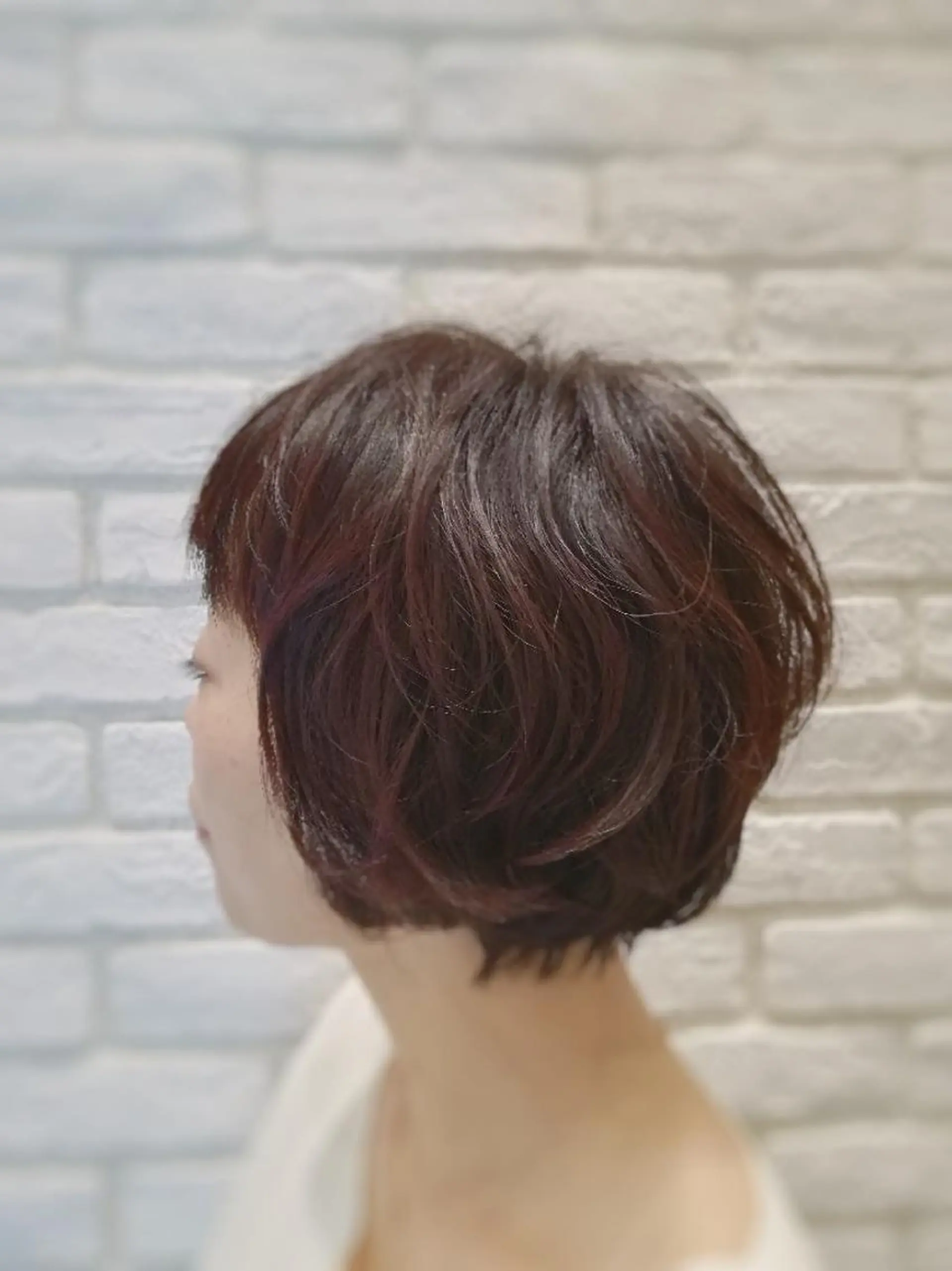 ショート カラー パーマ カット パーマ トリートメント Director金野 麻衣子のヘアスタイル