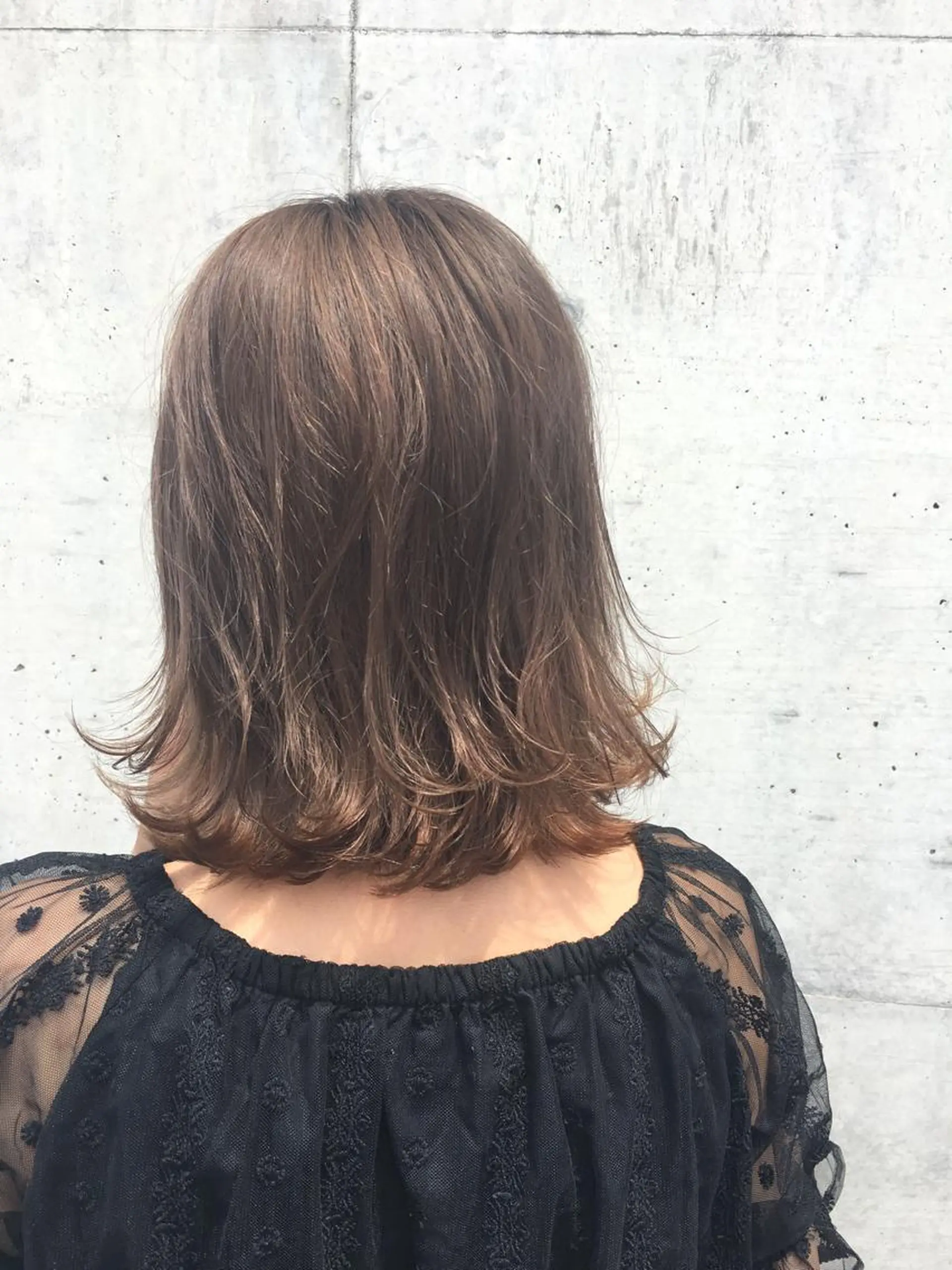 ミディアム カラー カット ヘアカラー hair_mellow所属・ゴトウ ノブヒトのヘアスタイル