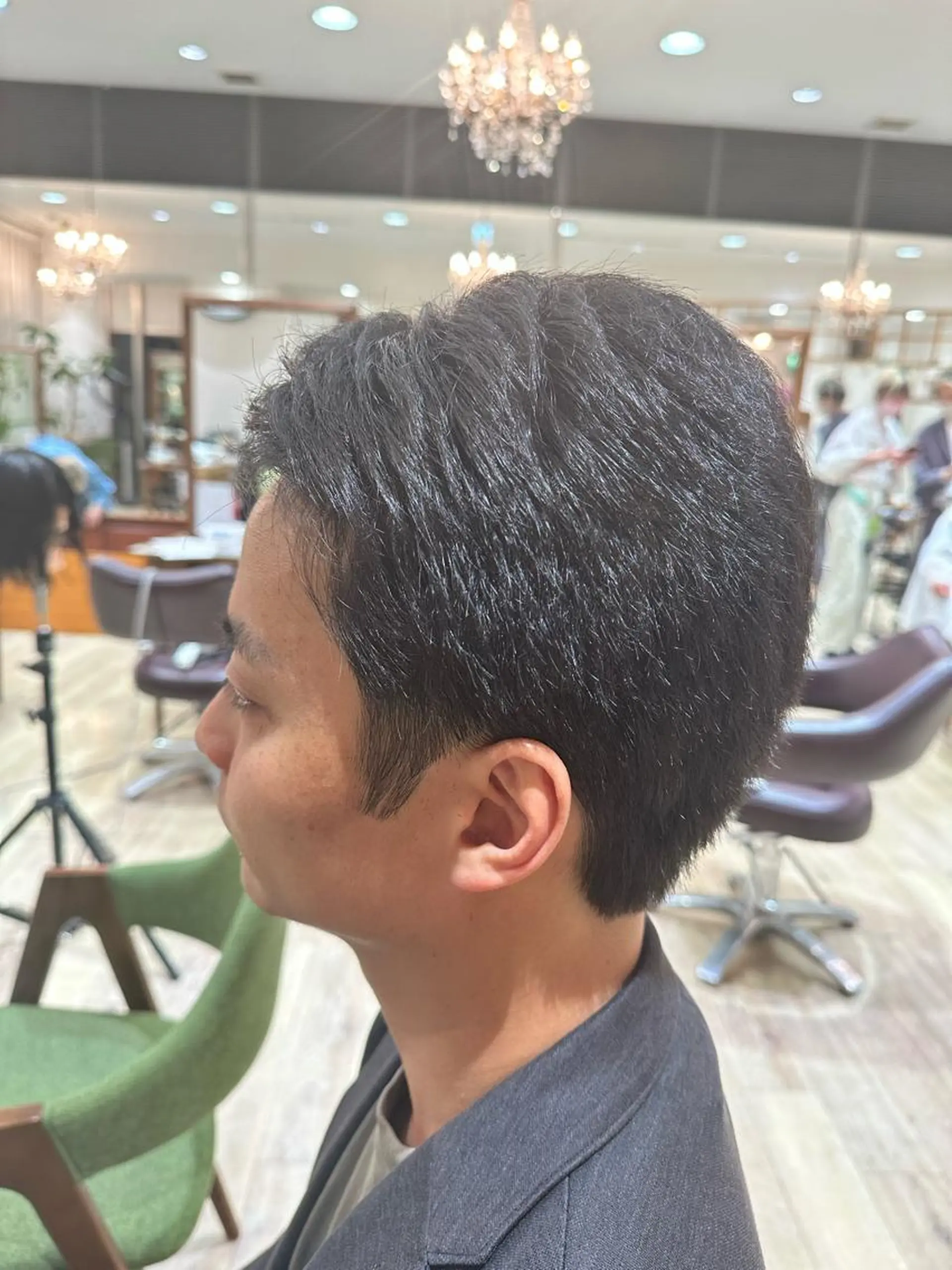 メンズ 刈り上げ 宮原 智美のヘアスタイル