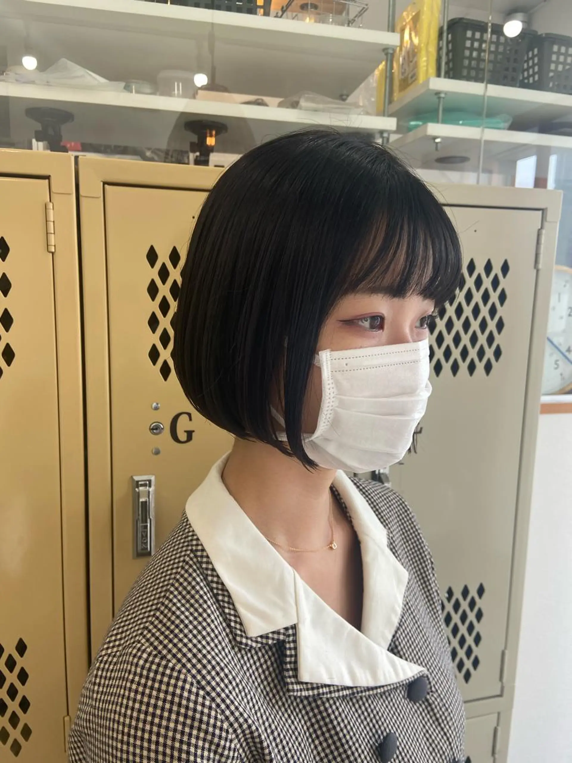 ミディアム ボブ SUNC🍀大熊 花奈絵🍀のヘアスタイル