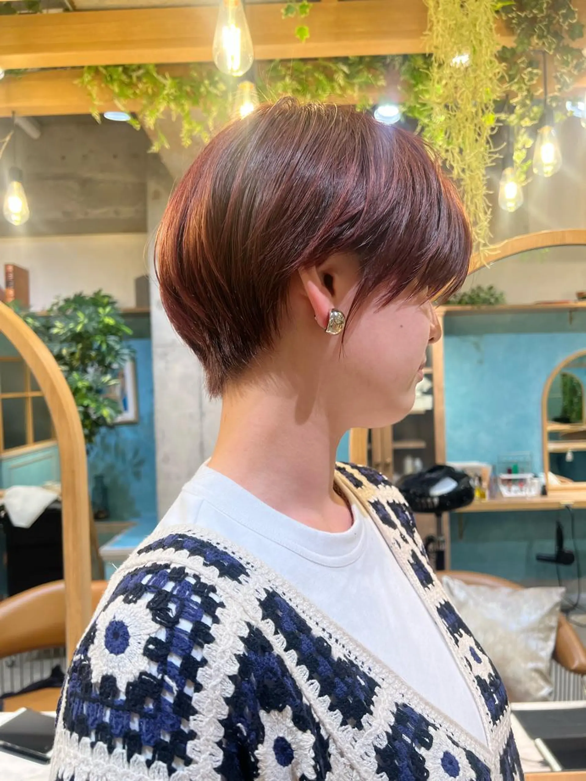 ショート 林 飛夕也のヘアスタイル