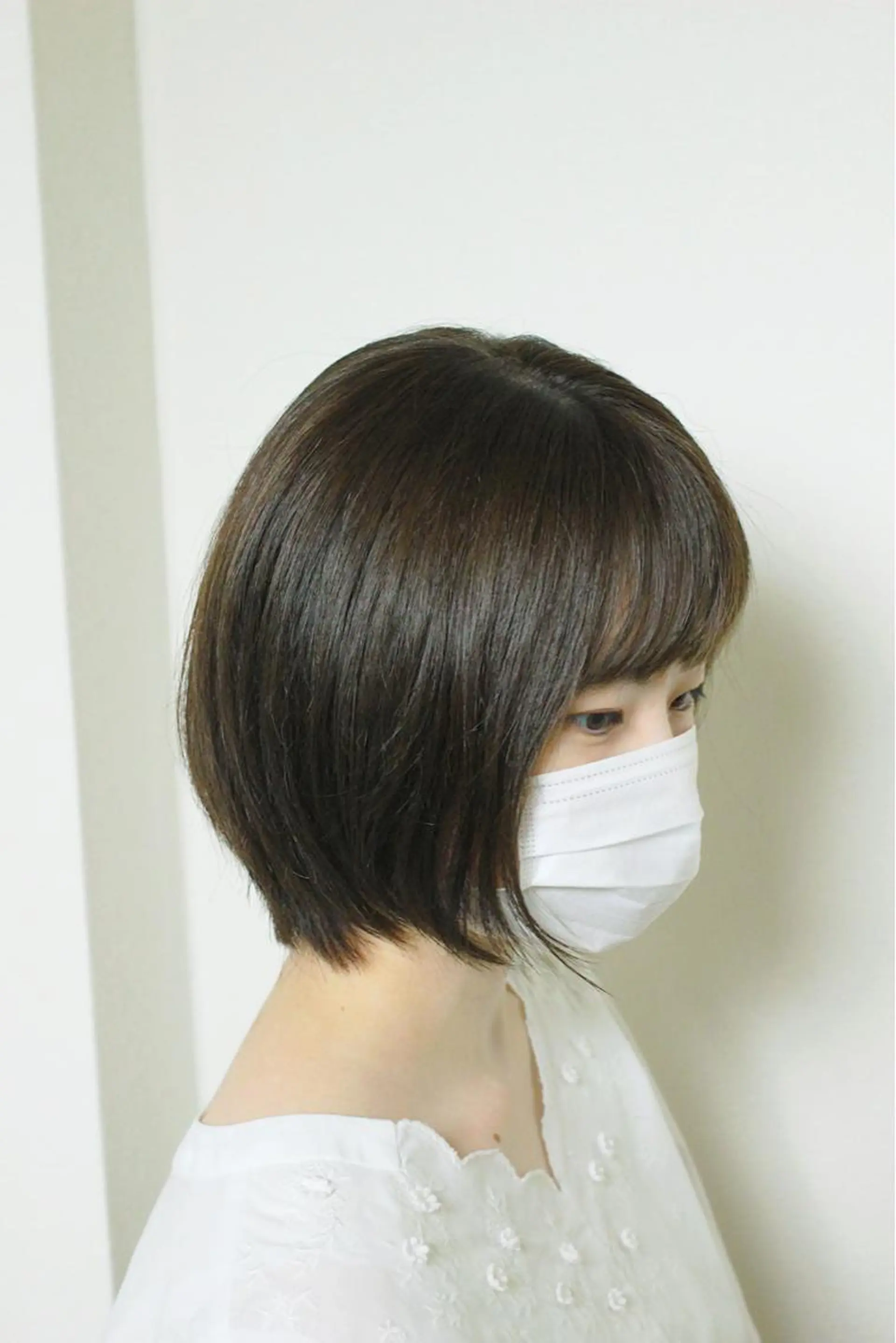 ショート カラー 伸ばしかけ カット 土居 正季のヘアスタイル