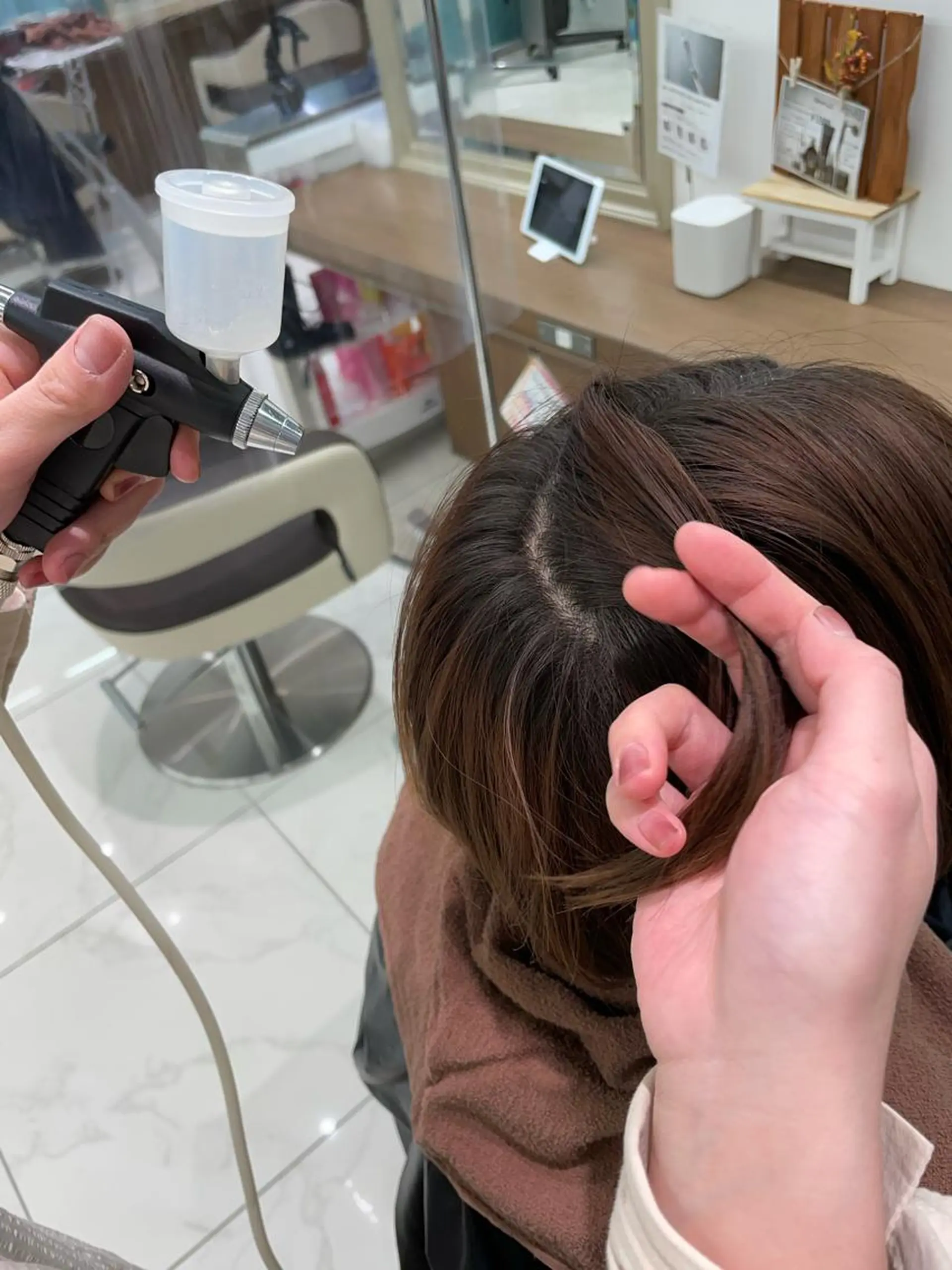 福島成美/髪質改善 縮毛矯正/カラーのヘアスタイル