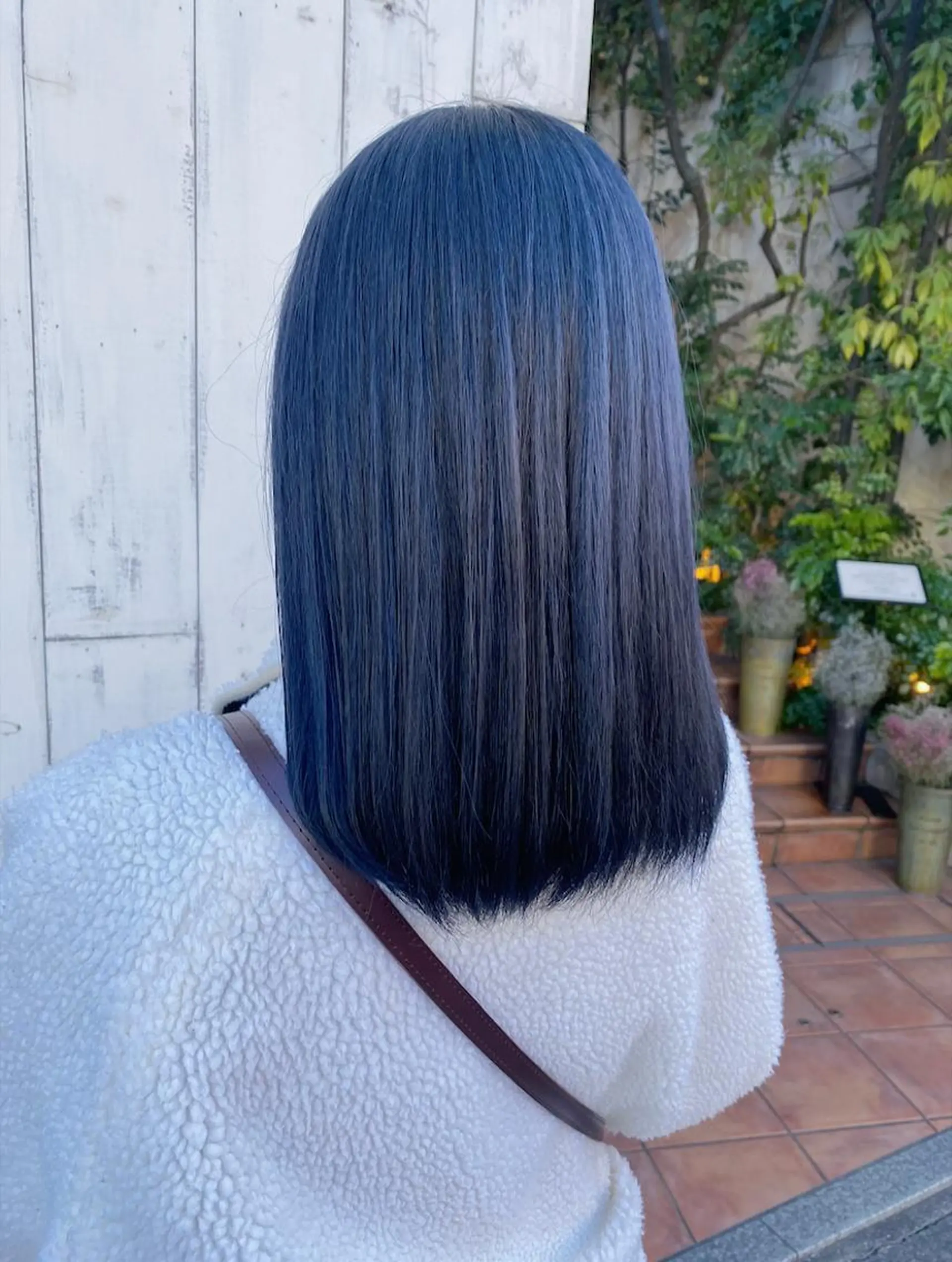 ミディアム カラー ヘアアレンジ ヘアカラー トリートメント 韓国レイヤーカット/ 儚げカラーチナツのヘアスタイル