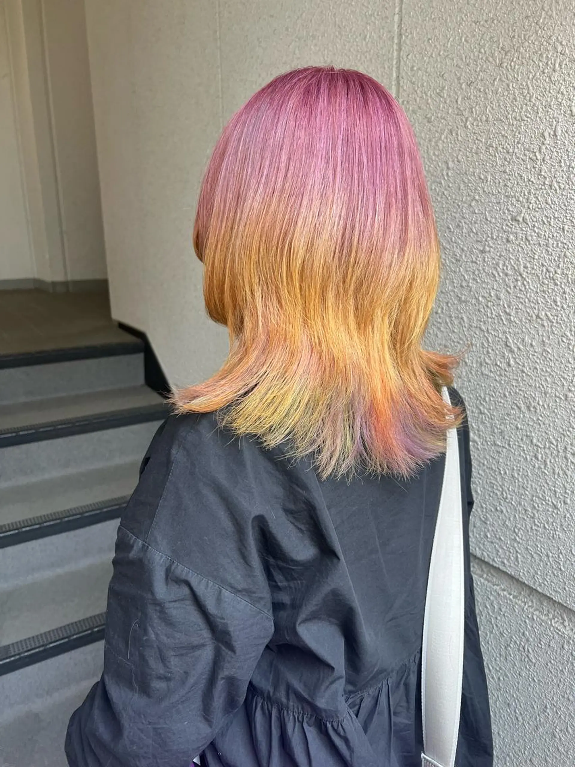 ミディアム カラー カラーパティシエ facce🌼ikoのヘアスタイル