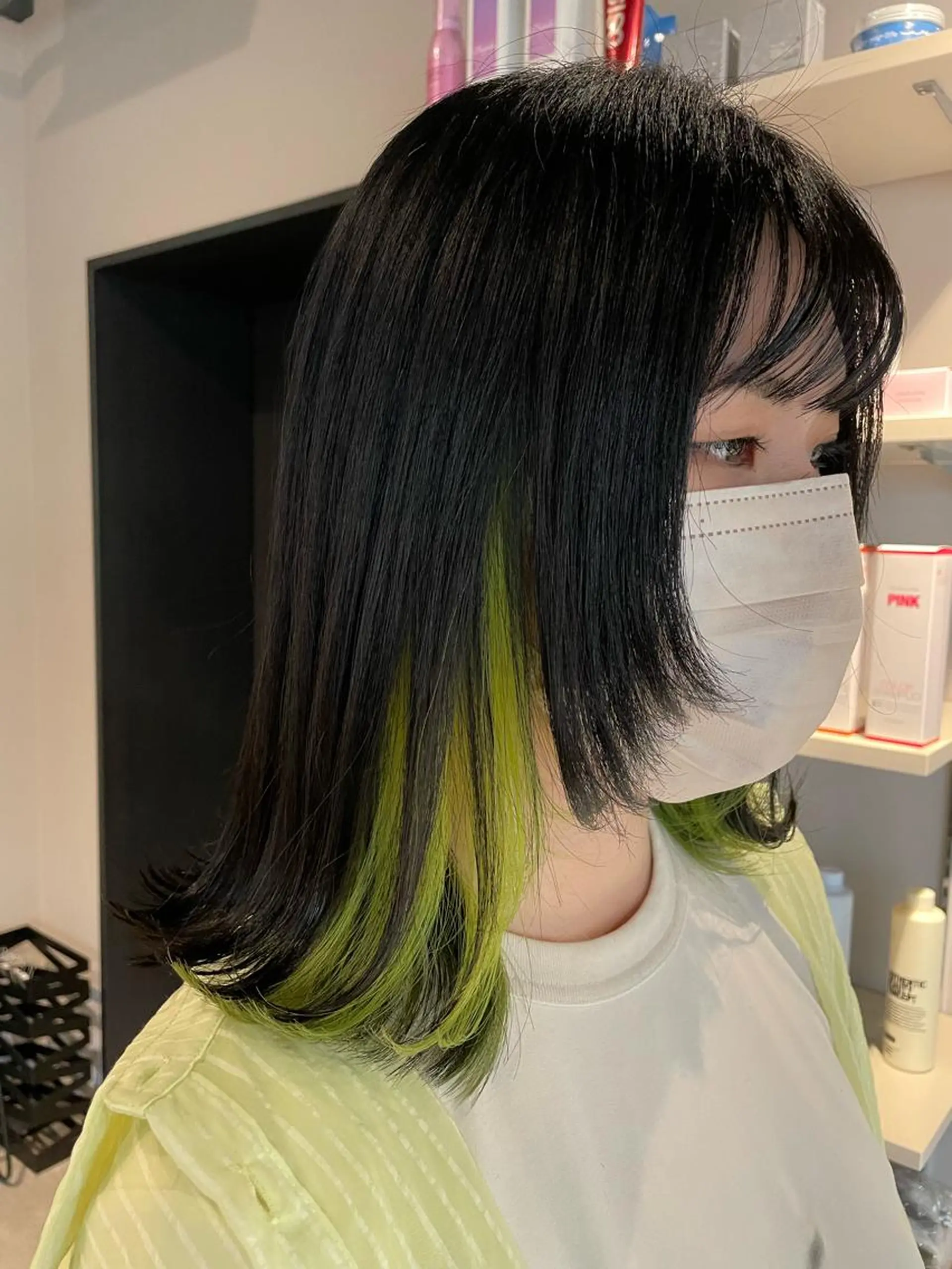 ショート カラー インナーカラー ヘアカラー トリートメント ブリーチ👩‍🦳/ ‪✂︎MANAMIのヘアスタイル