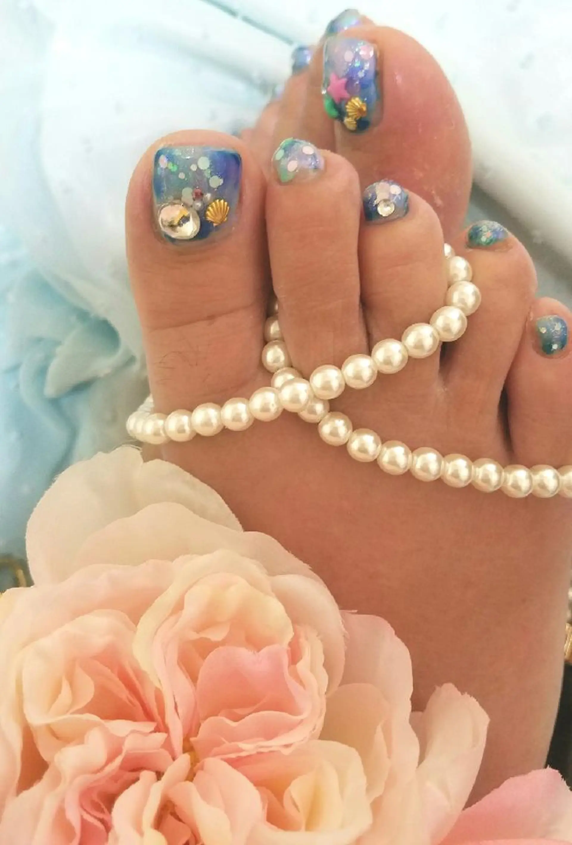 ネイル フットネイル nail atelier yuka所属・❤ yuka❤のネイルデザイン