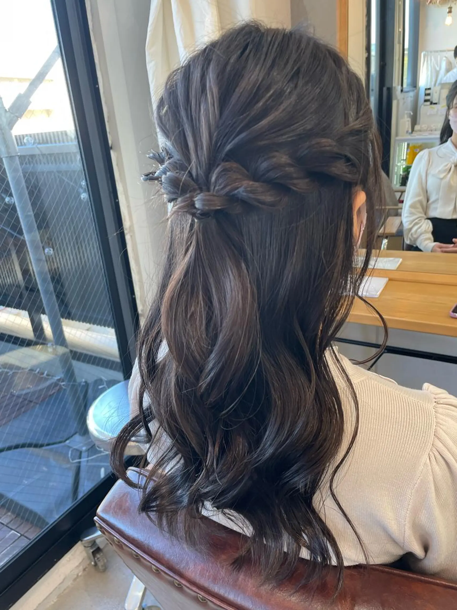 ロング 🦋顔周りカット/レ イヤー/ユリ🦋のヘアスタイル