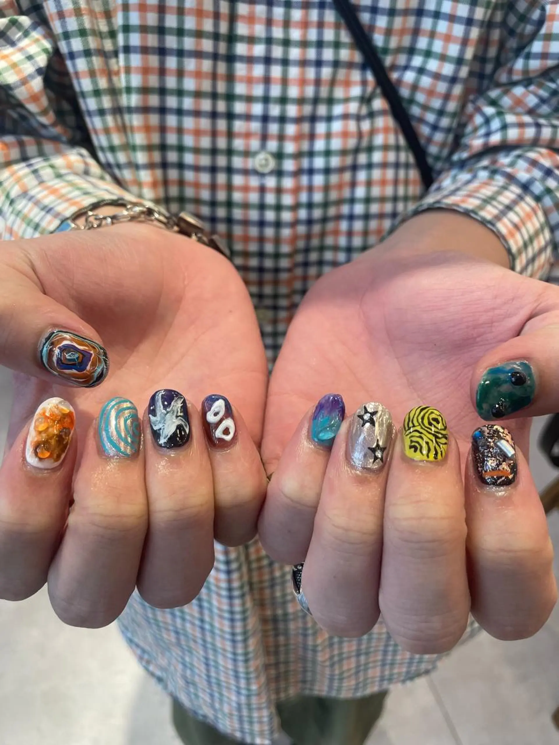 ネイル メンズネイル ハンドネイル ハンドケア hair&nail ☯️アイリ☯️のネイルデザイン