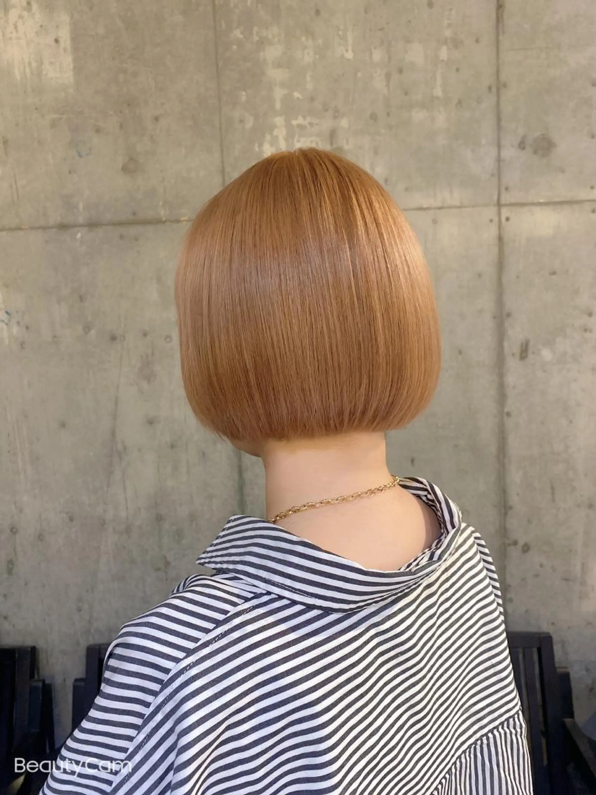 ショート カラー アッシュ ベージュカラー 黒髪 ブルーカラー ブルーブラック カット ヘアカラー トリートメント 透明感/韓国風 🤍moeka🤍のヘアスタイル