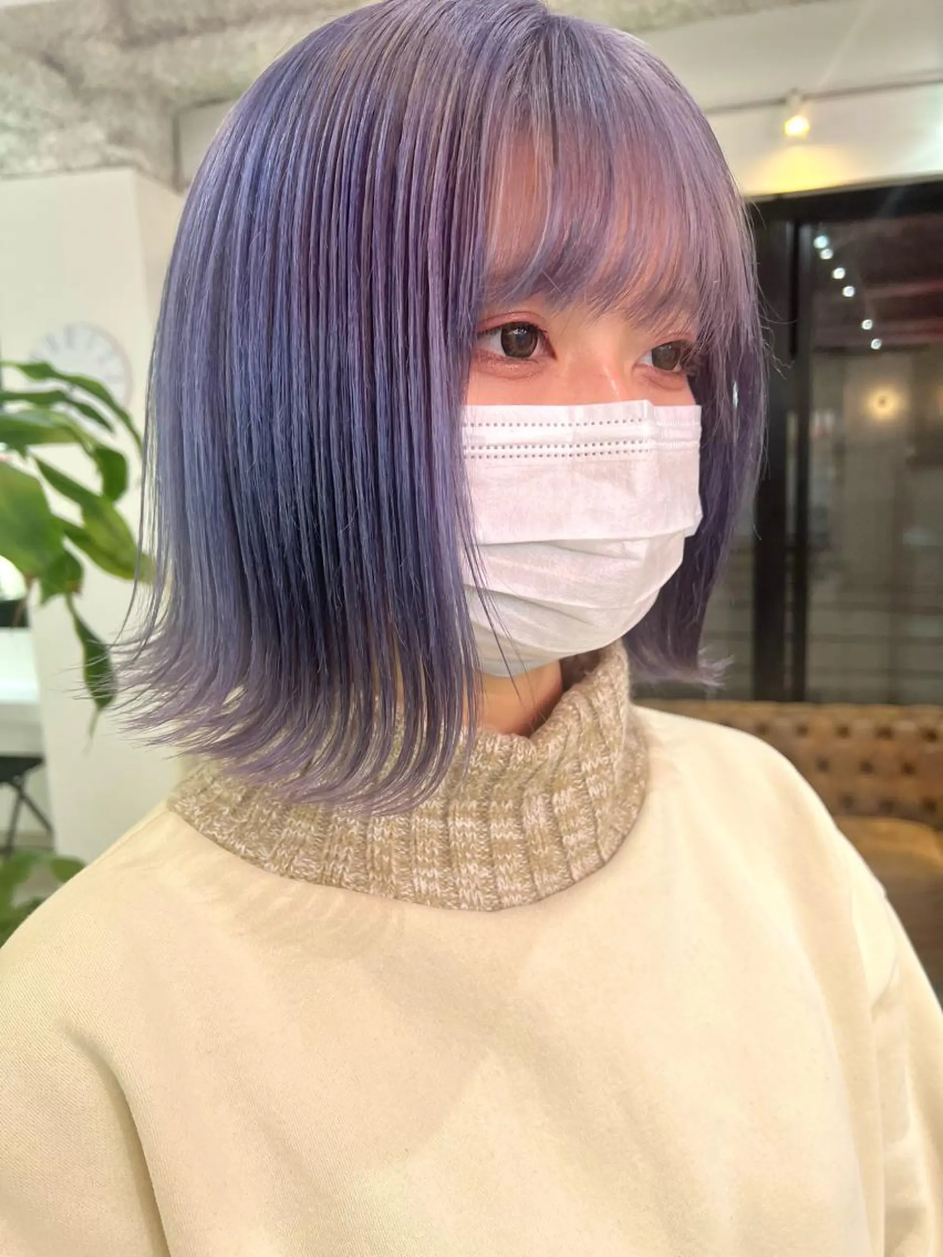 ショート カラー ヘアアレンジ 🧨ブリーチー×ボブ レイヤー💎じゅえるのヘアスタイル