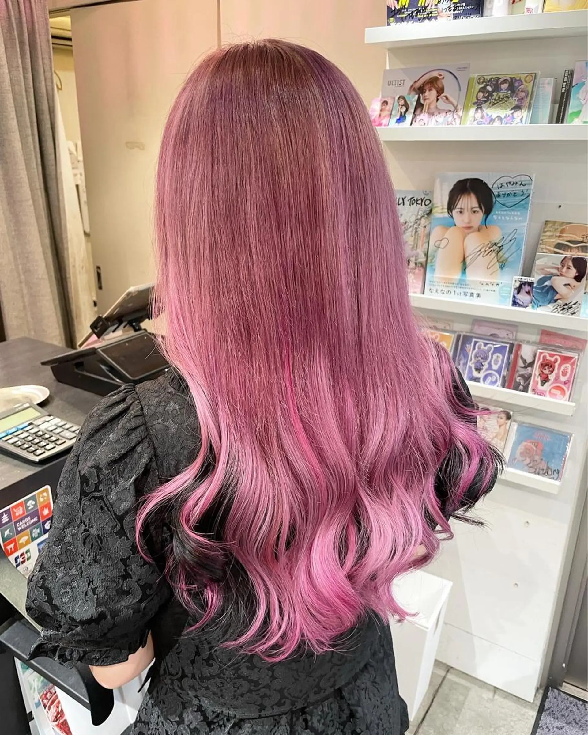 ロング カラー ダブルカラー エクステ カット ヘアカラー トリートメント エクステ 韓国カラーエクステ 👑代表渡部雅己👑のヘアスタイル