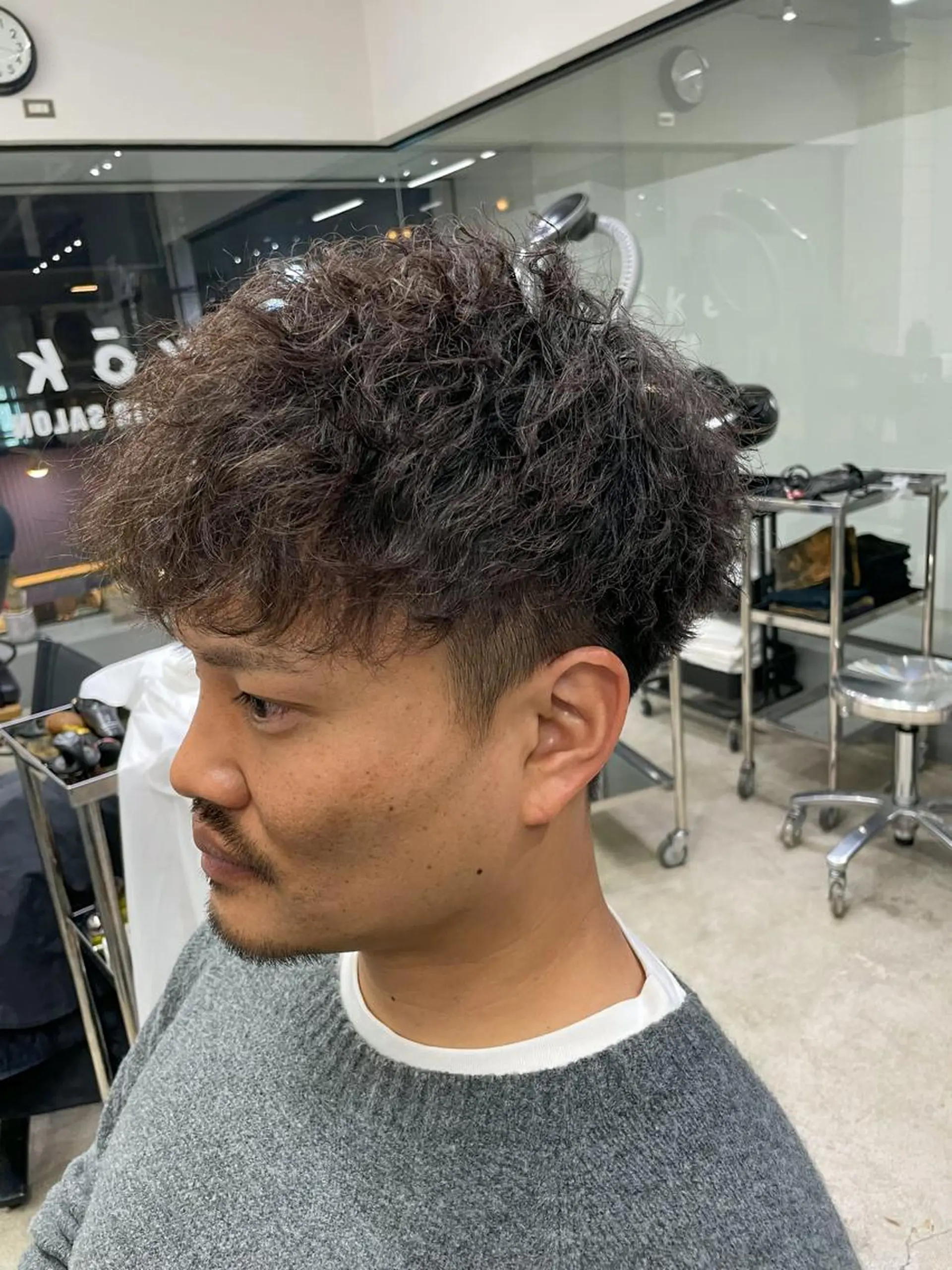 パーマ カット パーマ メンズ専門サロン wokeのヘアスタイル