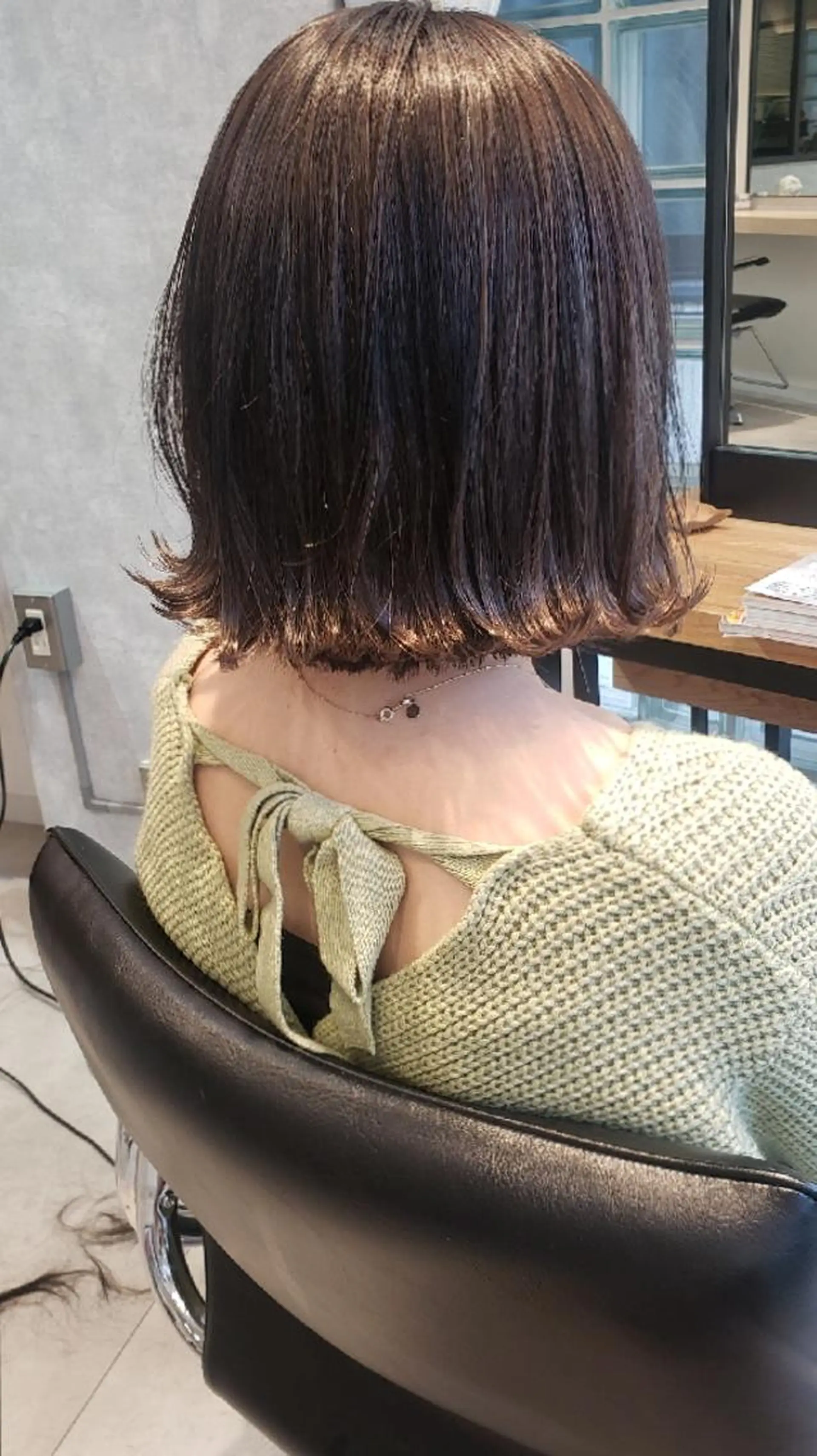 ミディアム カラー カット ヘアカラー arrow🖤 もえみのヘアスタイル