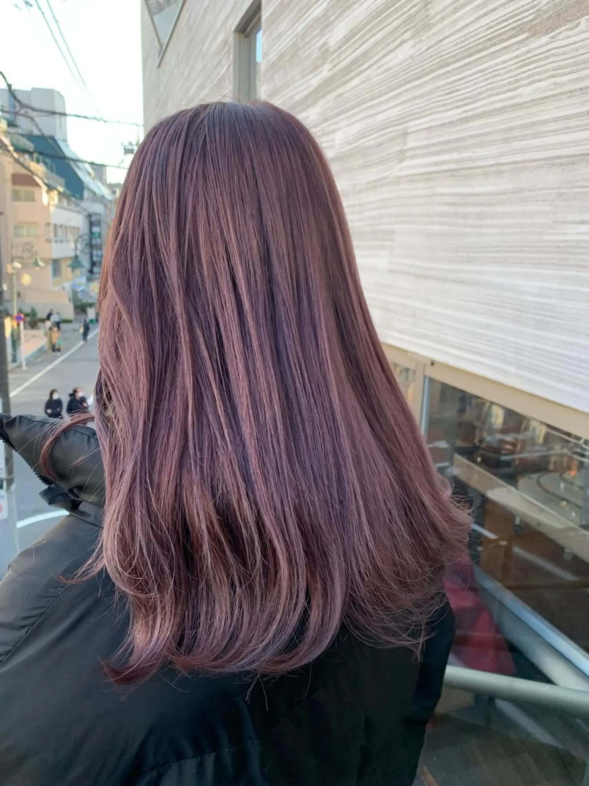 セミロング カット ヘアカラー 【髪質改善🌿】木本 志歩のヘアスタイル