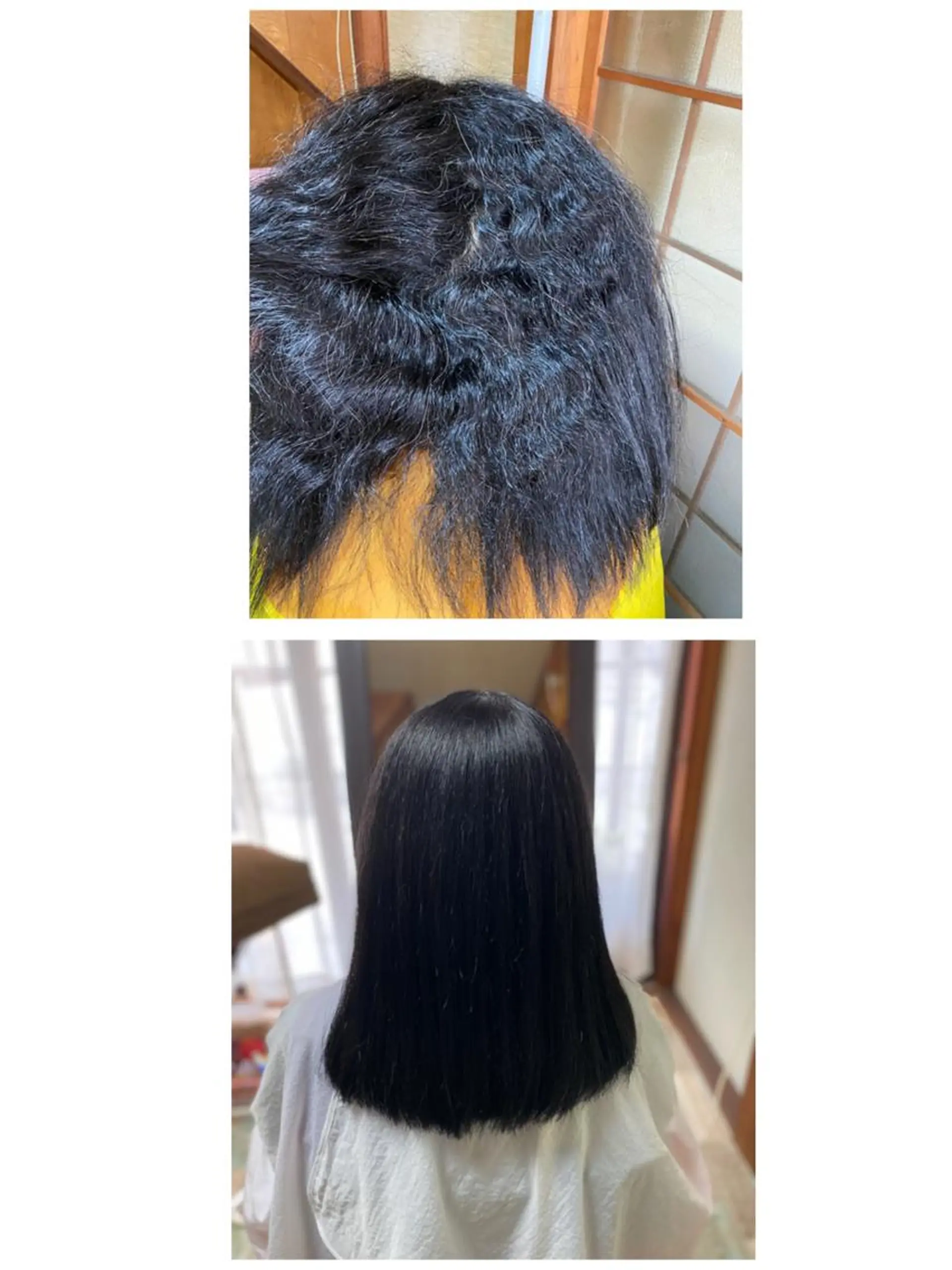 ロング 縮毛矯正 ビューティサロン 月麗(ルナ)のヘアスタイル