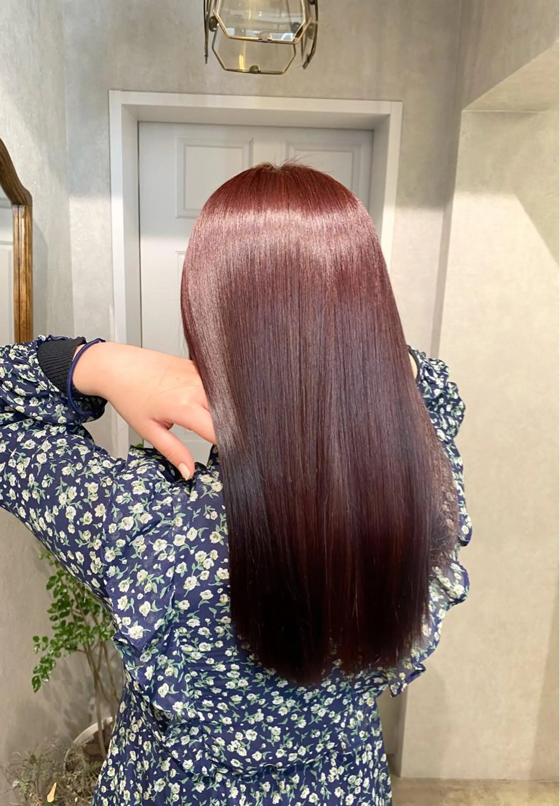 セミロング カラー ヘアカラー トリートメント お洒落カジュアル🍃 まなとのヘアスタイル